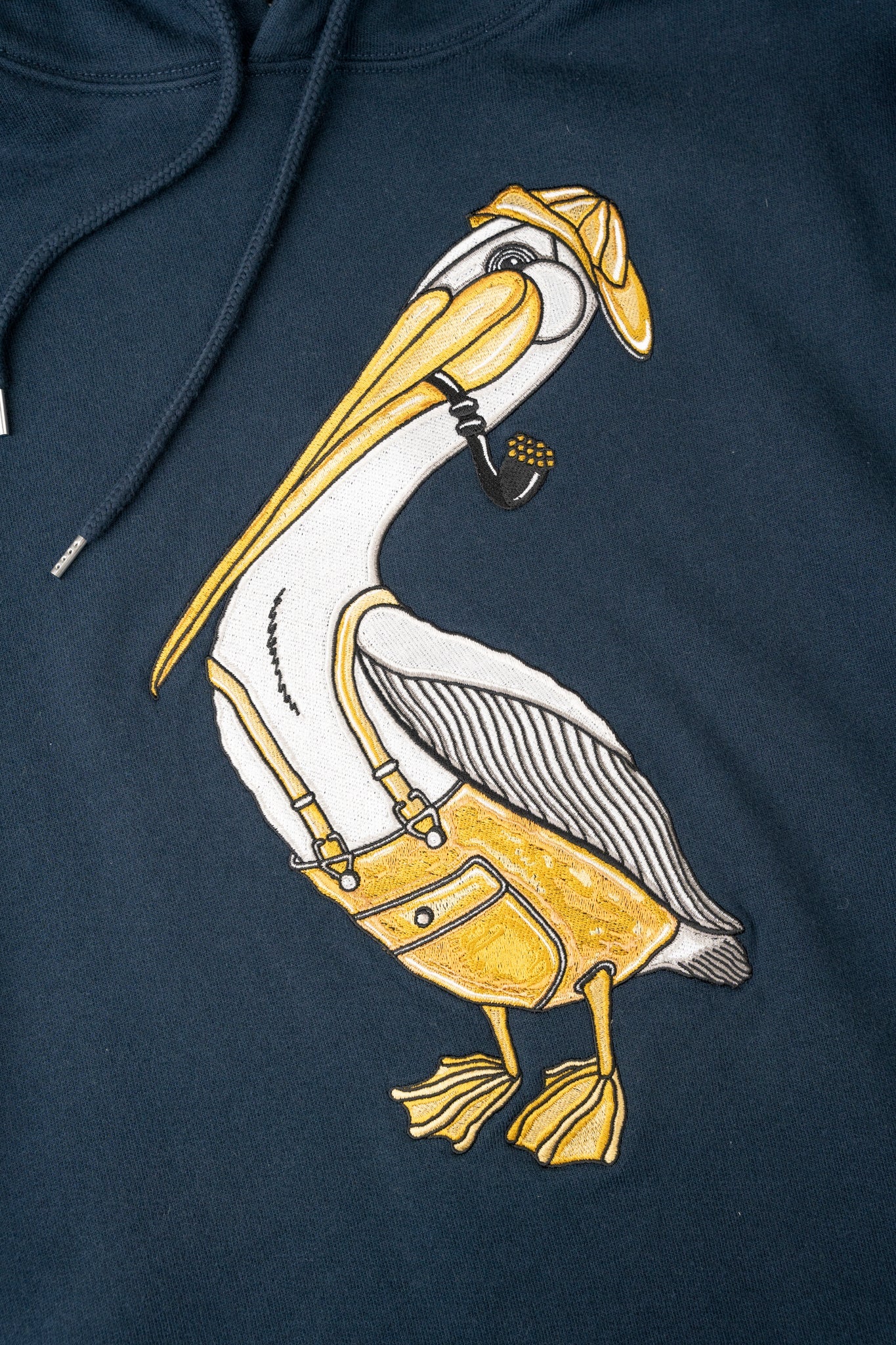 Pier Pelican Hoodie - Blueberry