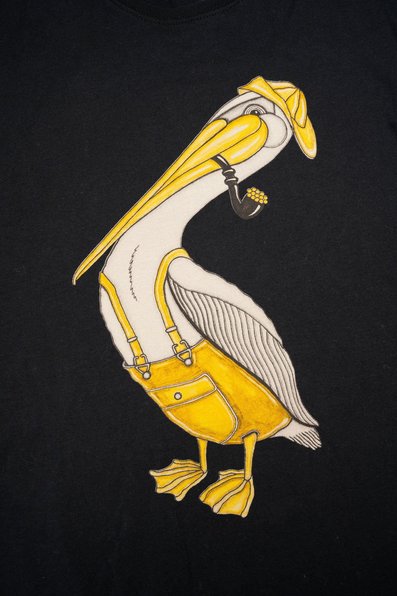 Pier Pelican T-shirt - Moonless Night