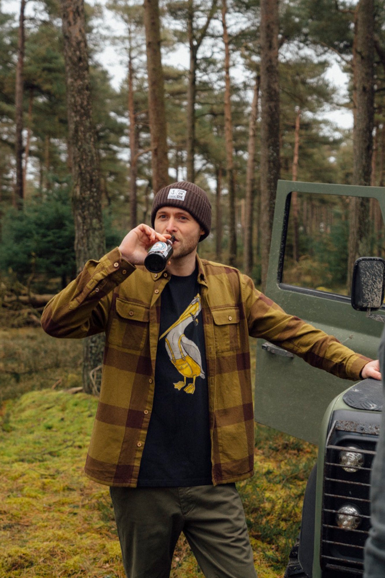 LAKOR Pier Pelican T-shirt T-Shirt Moonless Night