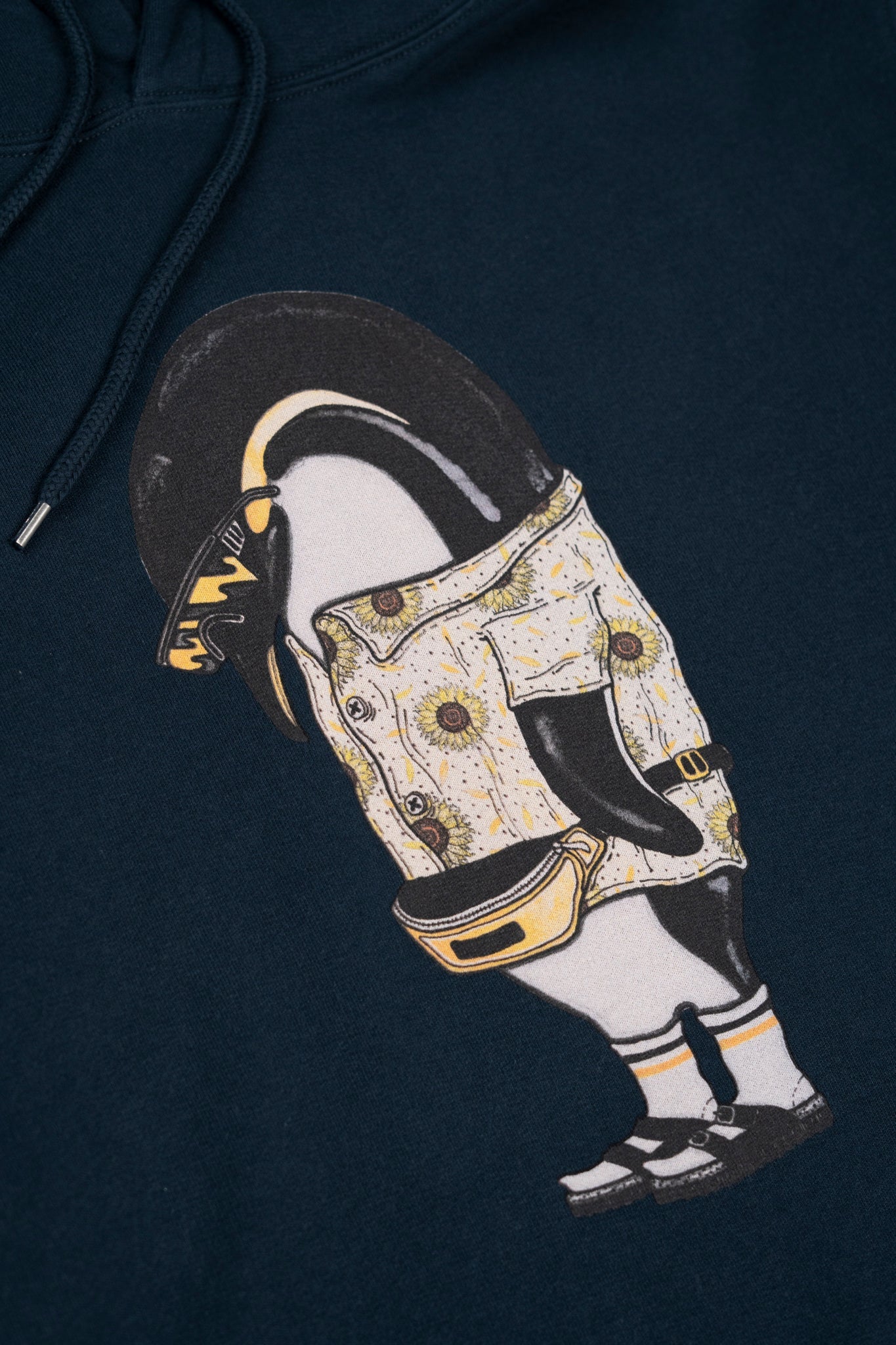 LAKOR Pilgrim Penguin Hoodie Sweatshirt Blueberry