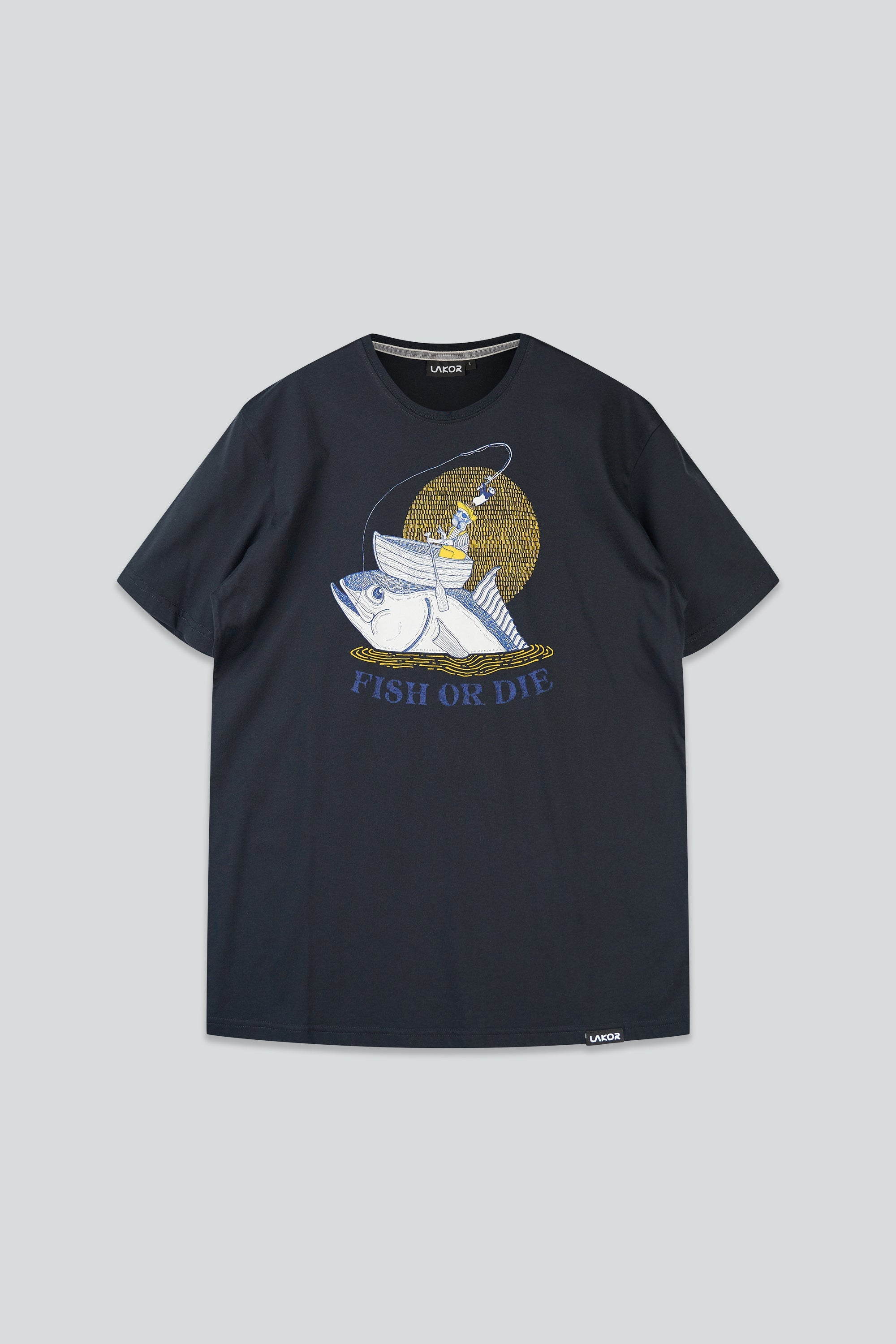 LAKOR Reel Big Fish T-shirt T-Shirt Moonless Night