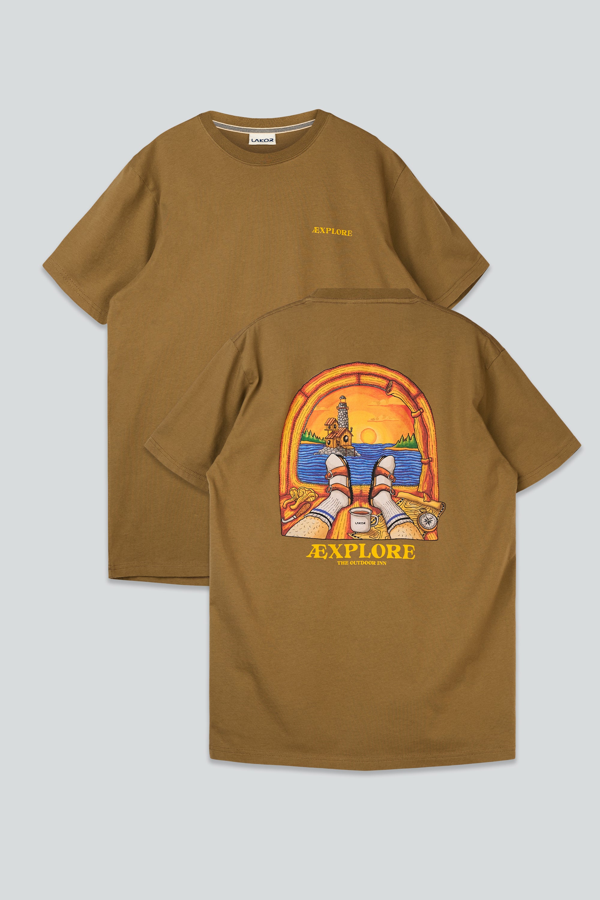 LAKOR Room with a View T-shirt T-Shirt Kangaroo