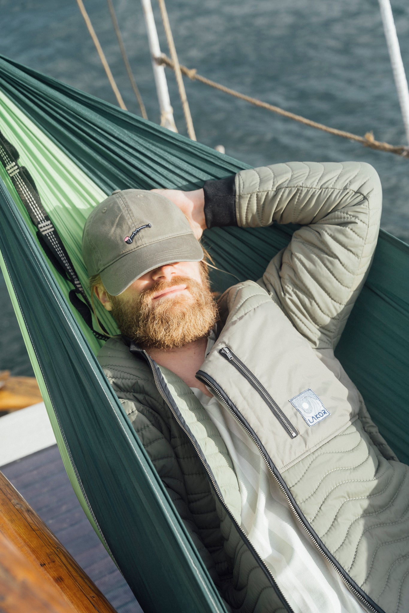 Seaway Quilt Jacket (Deep Lichen Green)