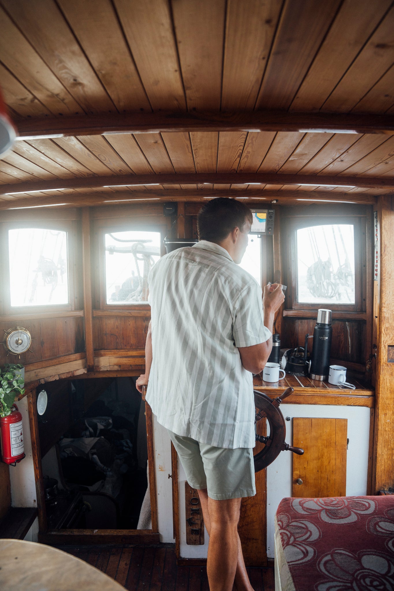 Boatswain Short Sleeve Shirt (Desert Sage)