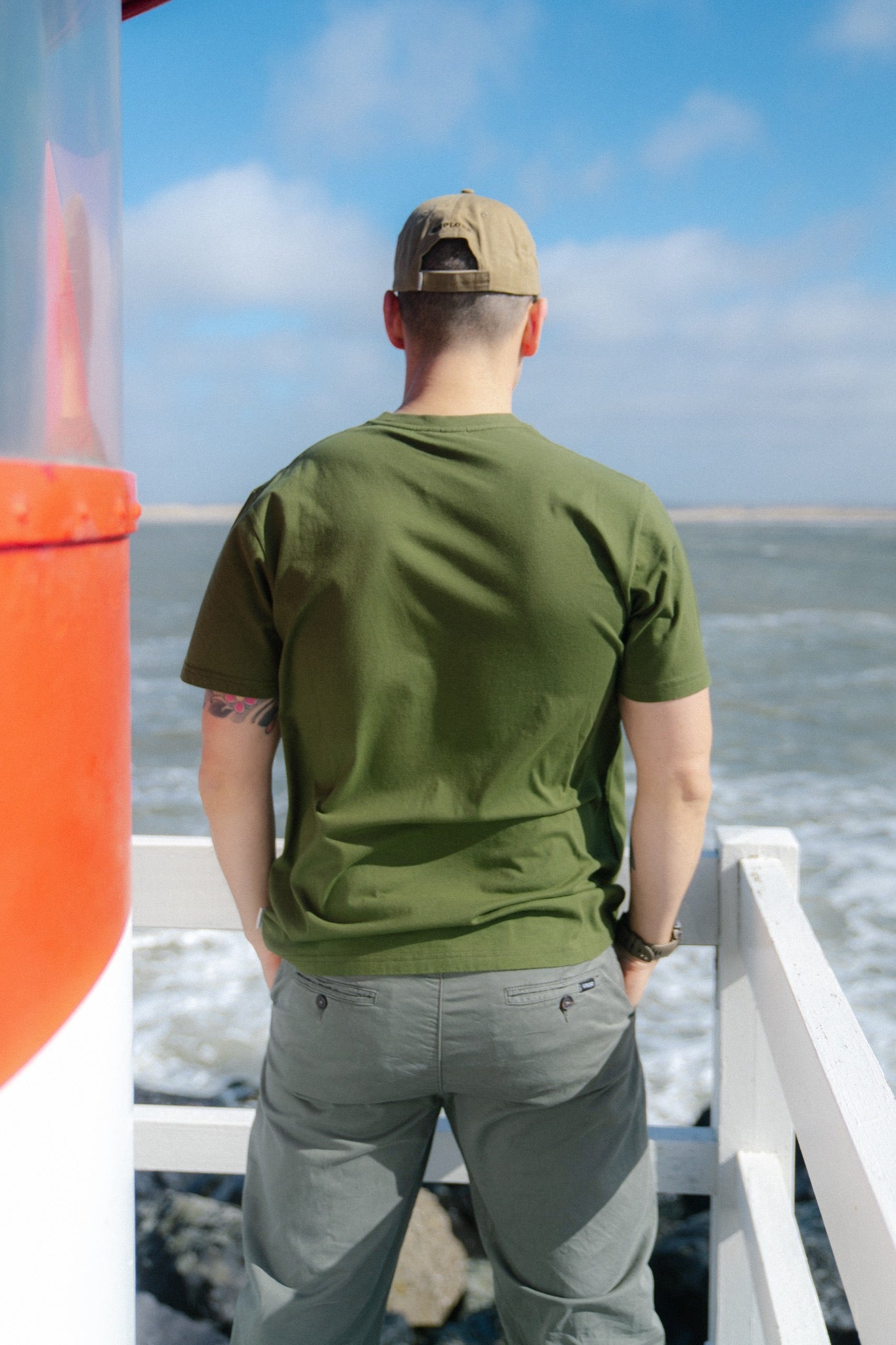 LAKOR Sea Parrot Surf T-shirt T-Shirt Riffle Green