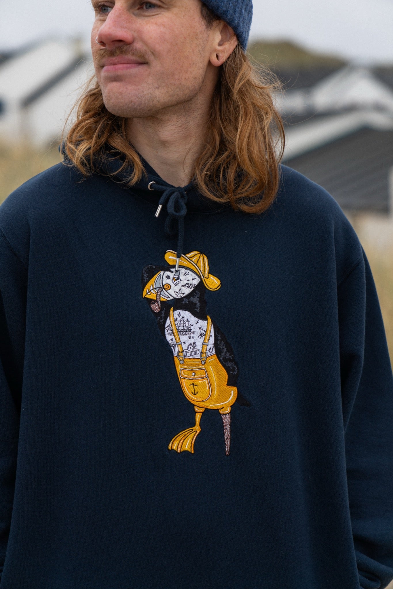 Seaparrot Seaman Hoodie - Blueberry