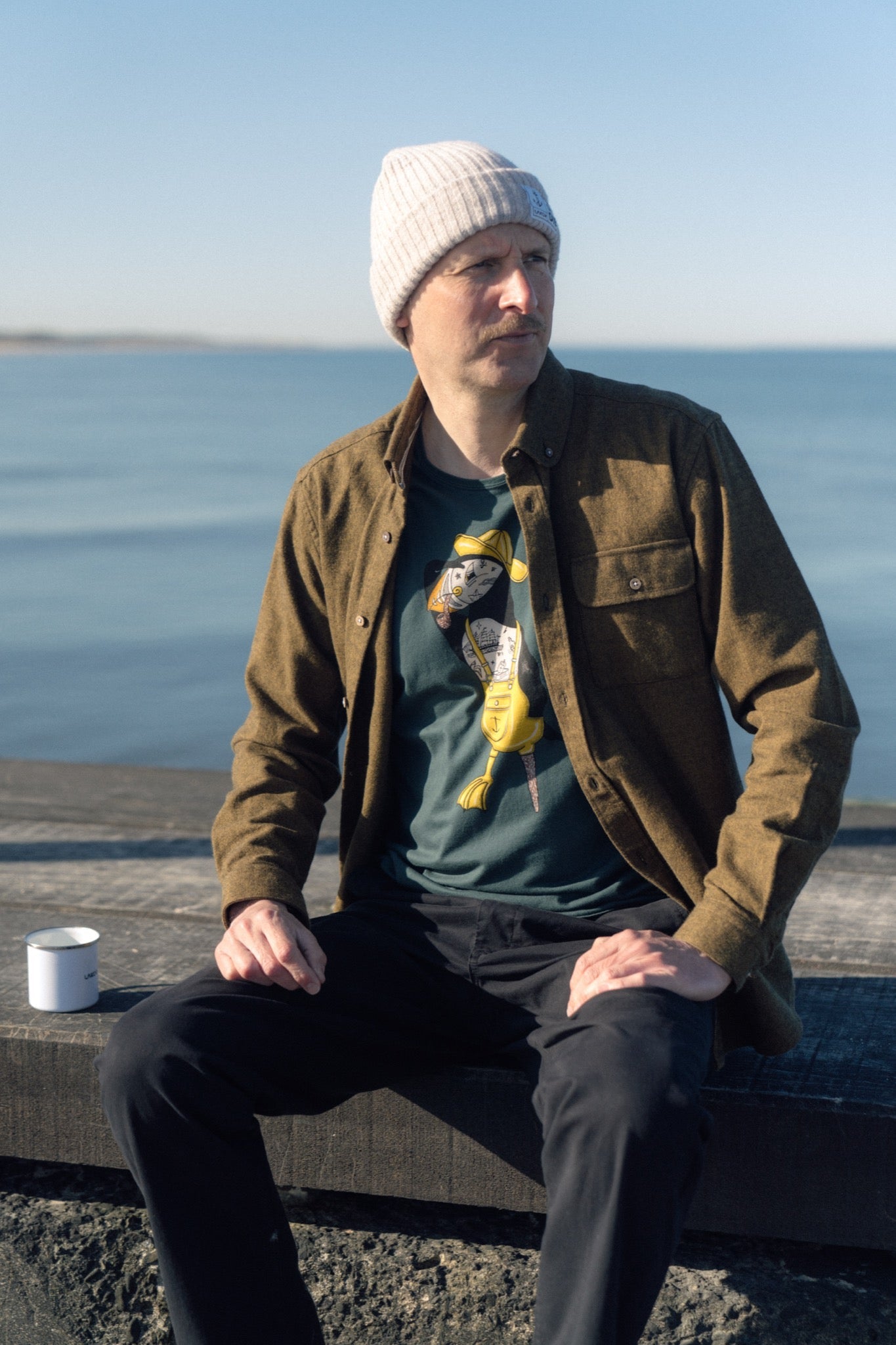 Seaparrot Seaman T-shirt - Green Gables