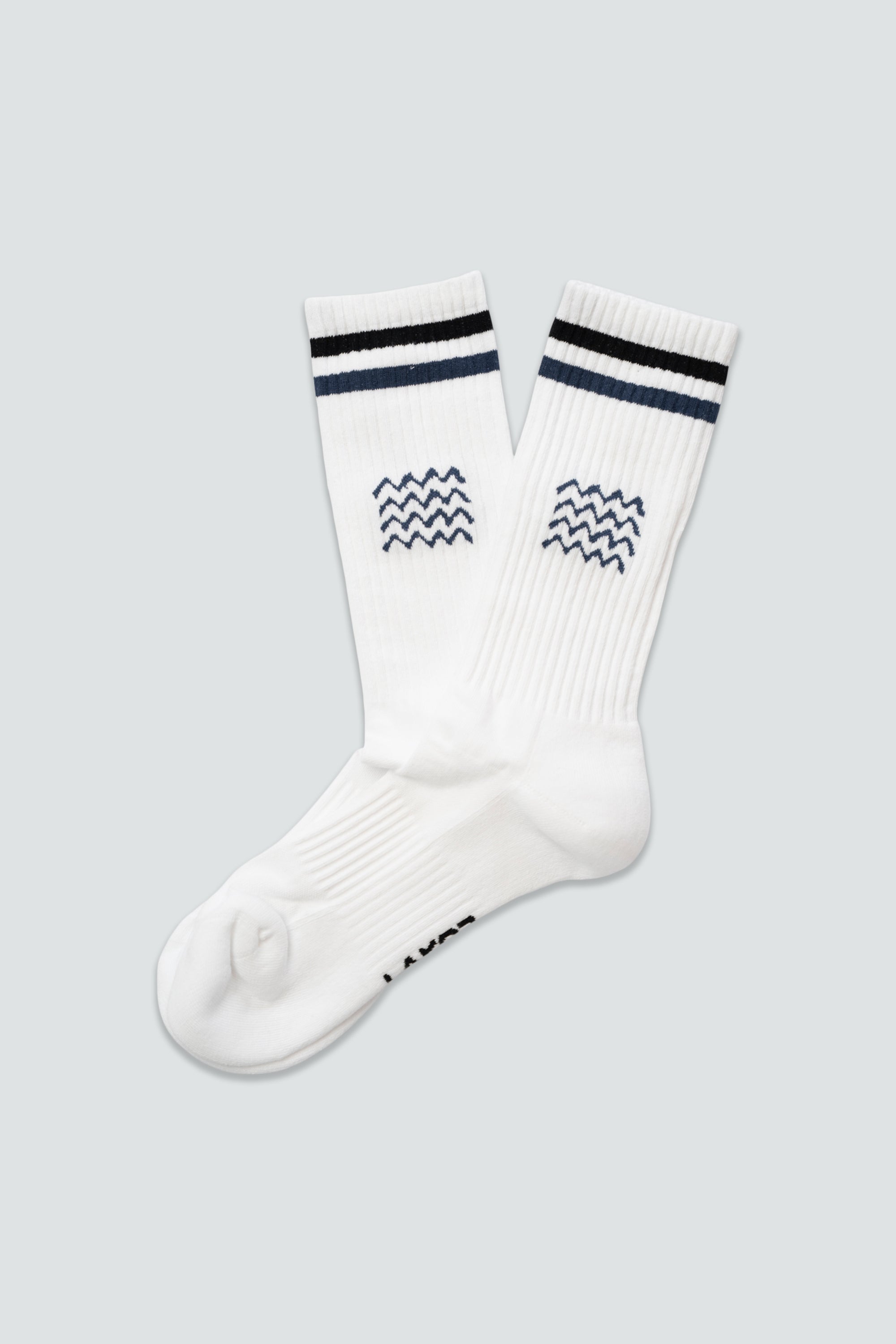 LAKOR Seaway Tennis Socks Tennis Socks White