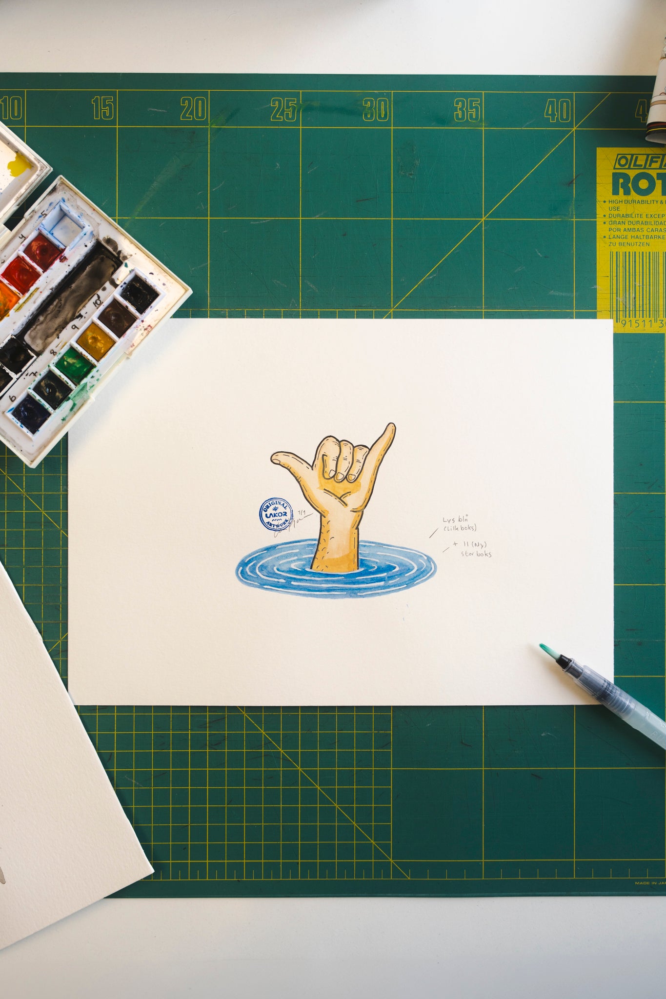 LAKOR Shaka Original Poster White