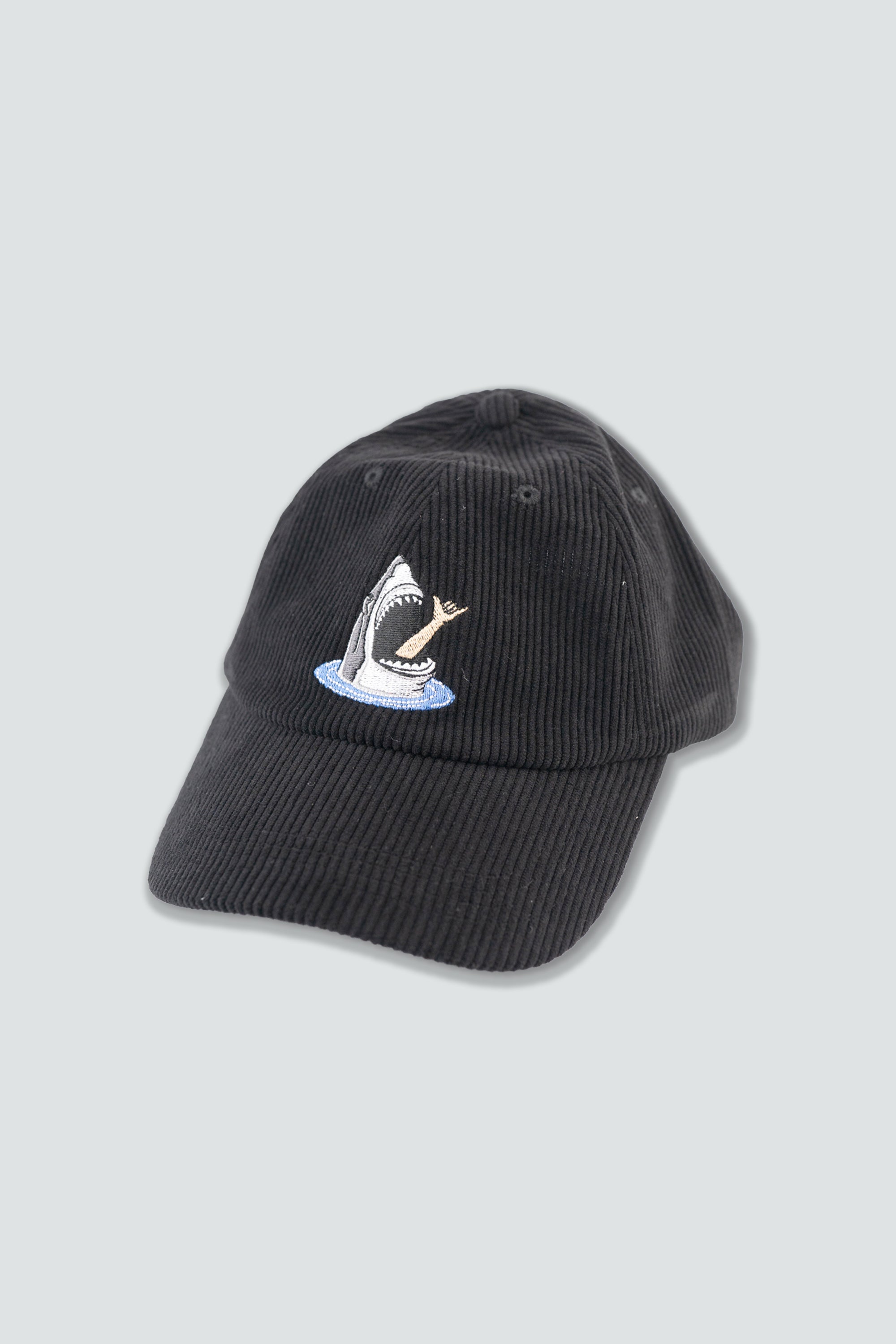 LAKOR Shark Shaka Courd Cap Headwear Black