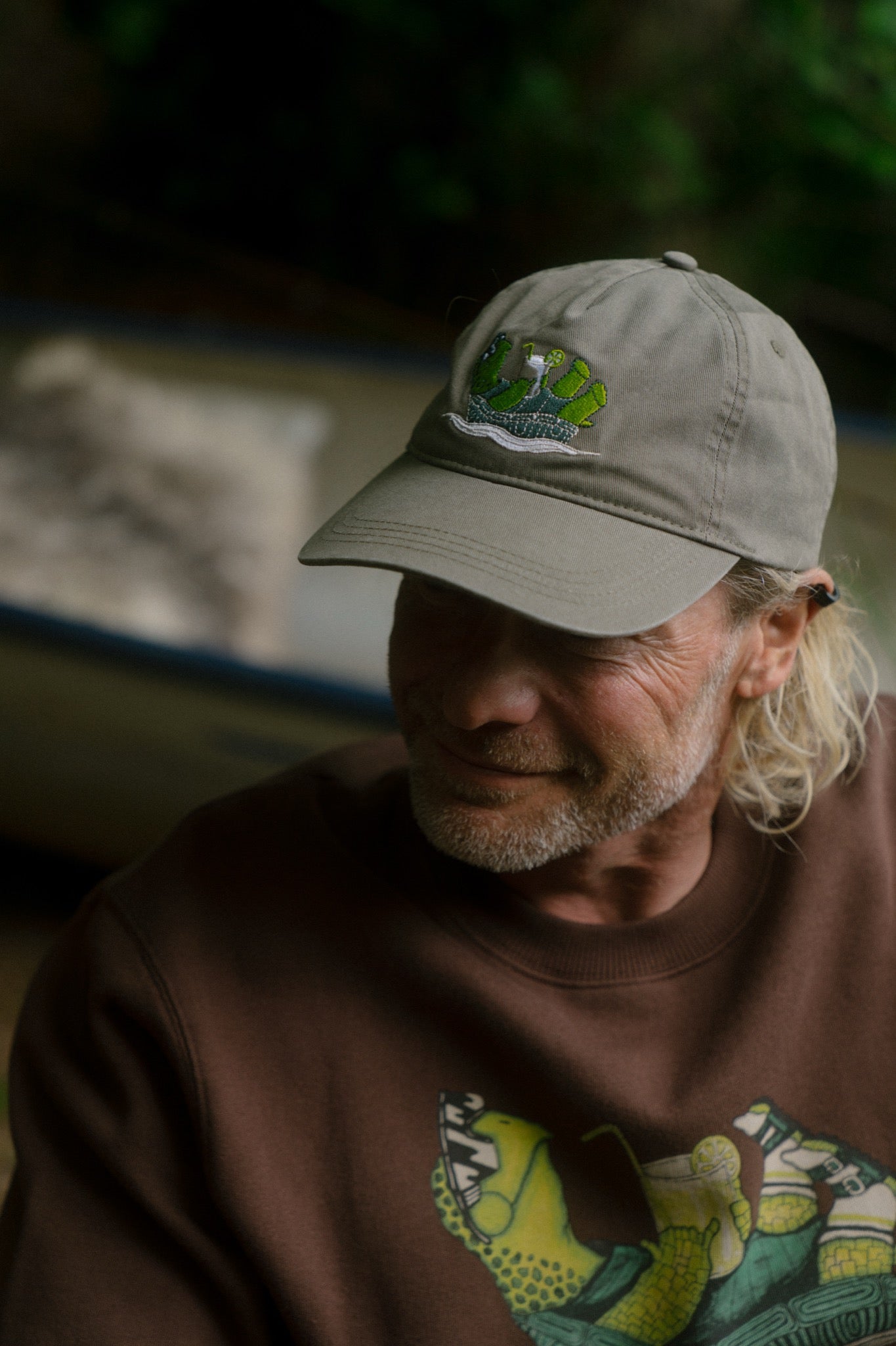 LAKOR Slow Flow Baseball Cap Headwear Army