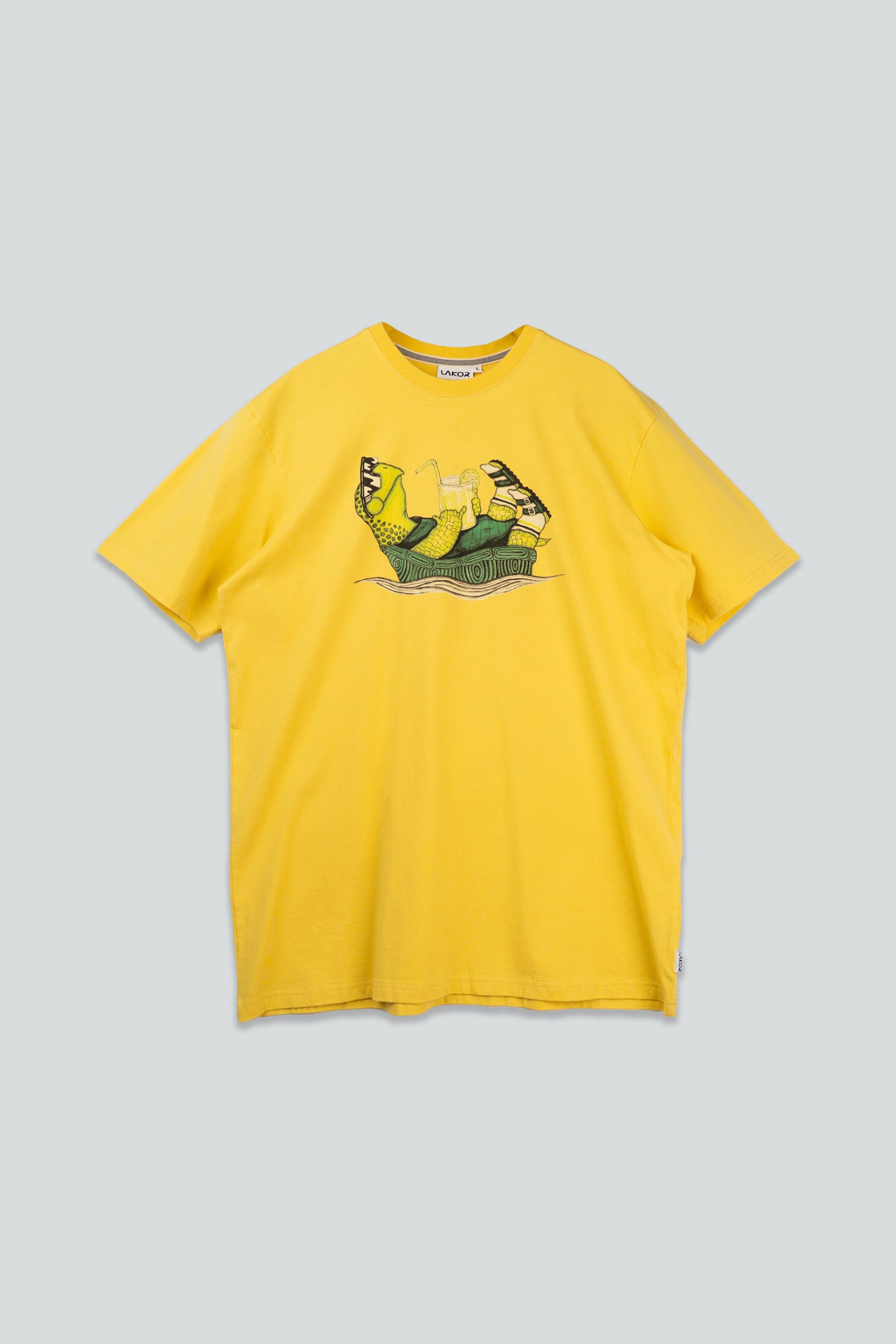 LAKOR Slow Flow T-shirt T-Shirt Cream Gold