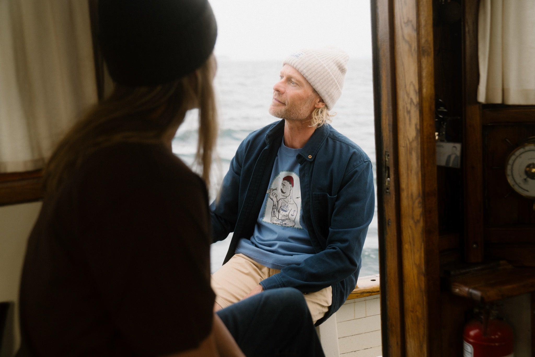 LAKOR Spork Overshirt Overshirt Blueberry