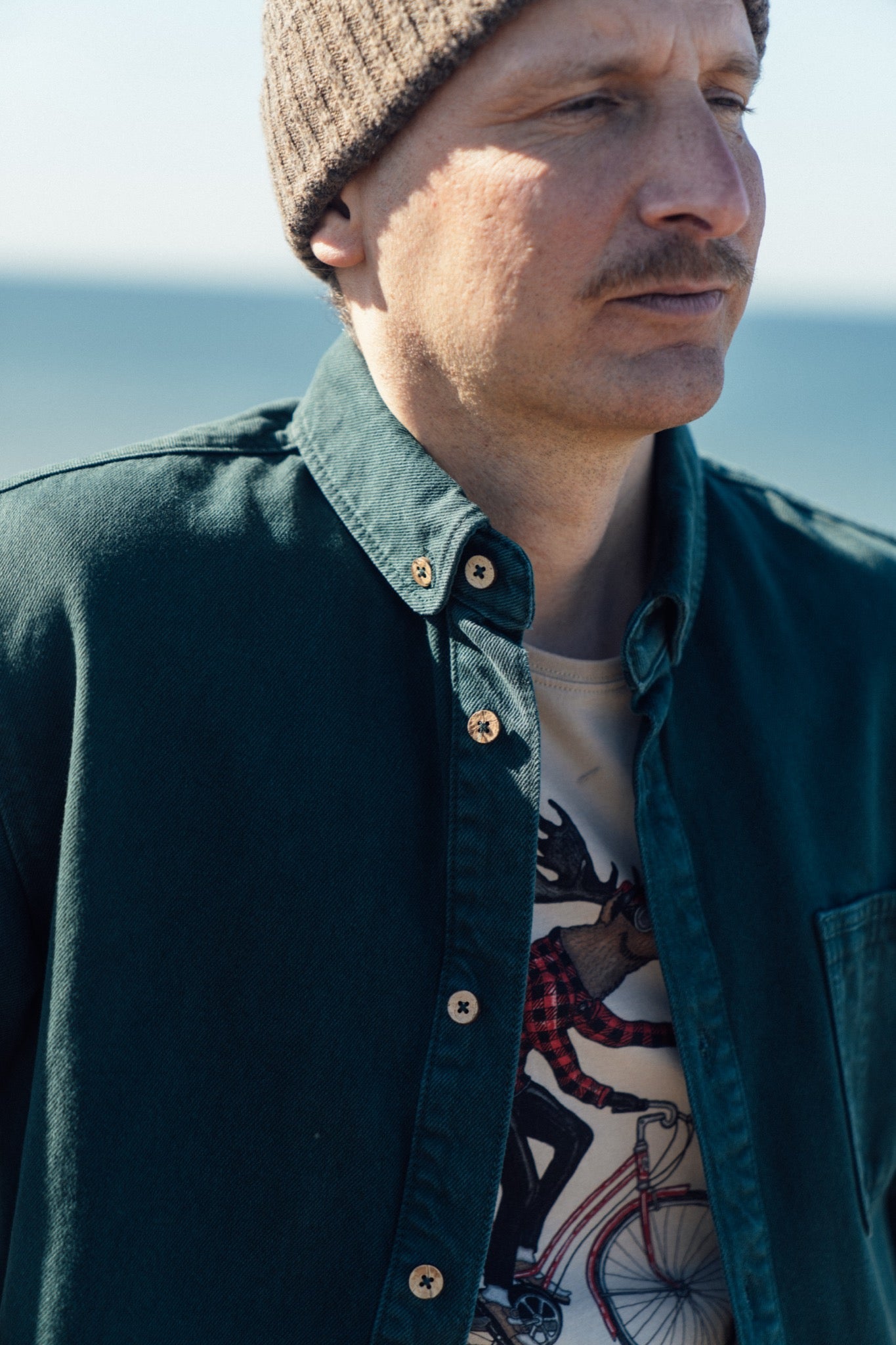 LAKOR Spork Overshirt Overshirt Green Gables