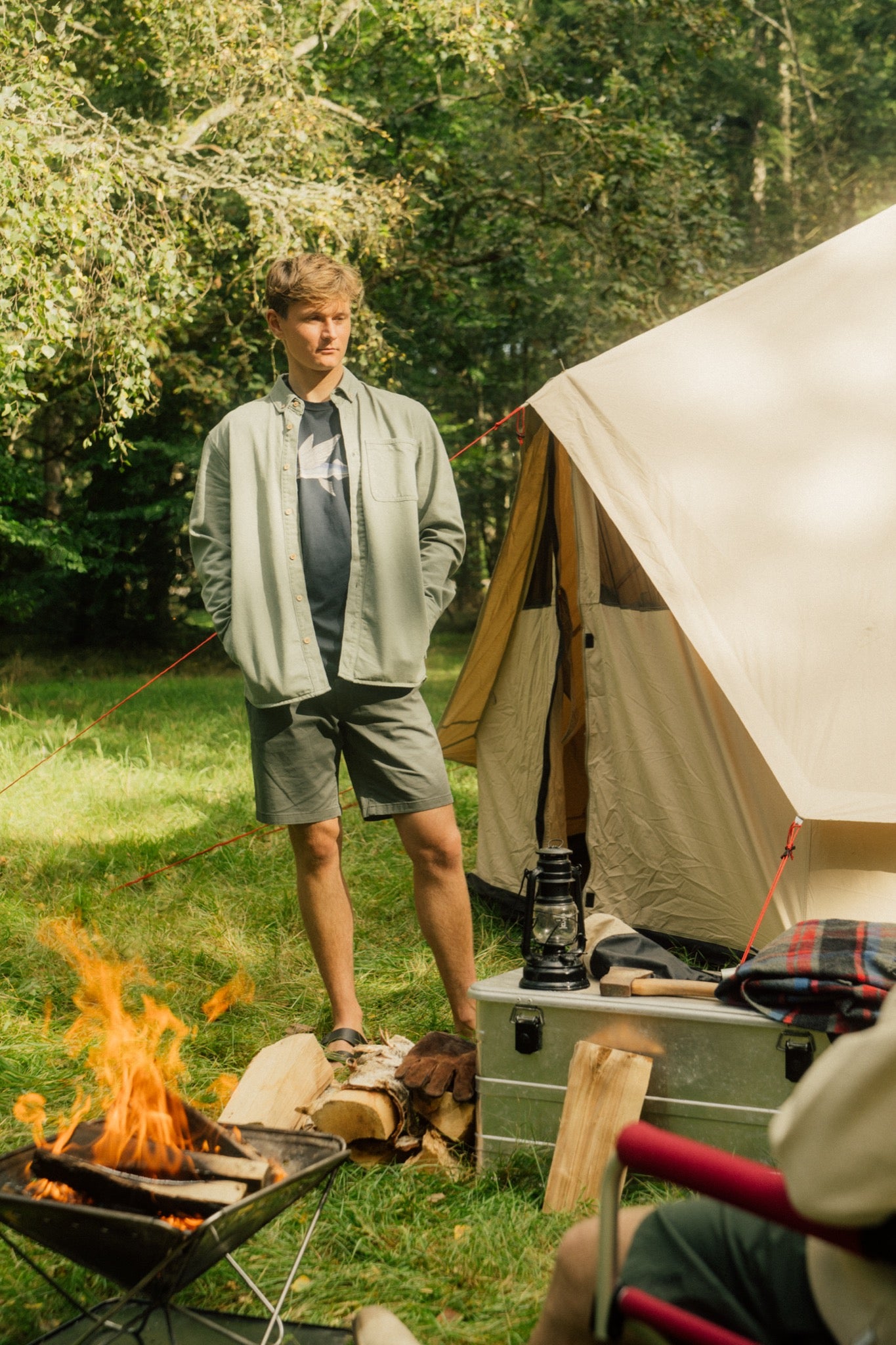 LAKOR Spork Overshirt Overshirt Sea Spray