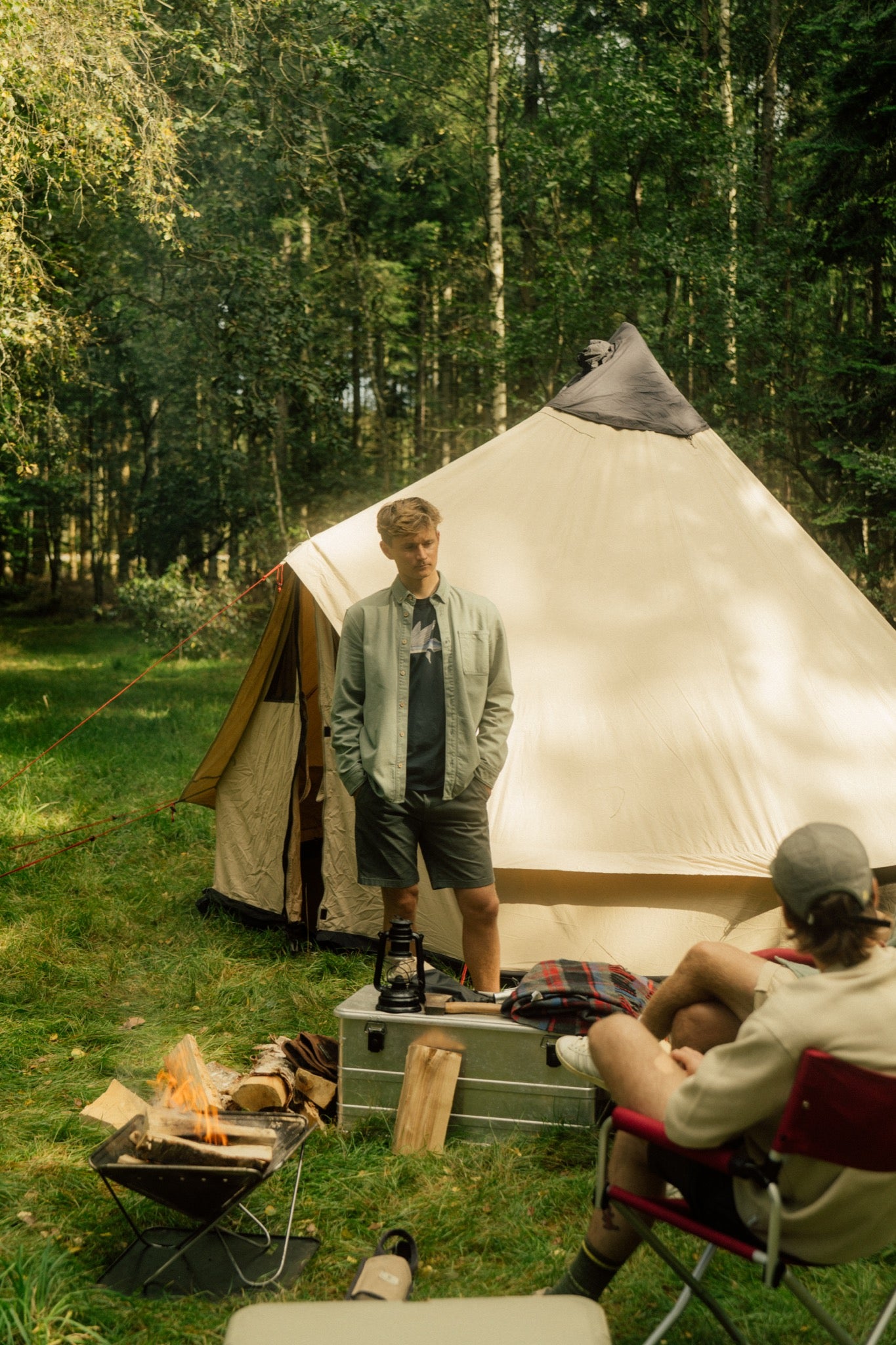 LAKOR Spork Overshirt Overshirt Sea Spray