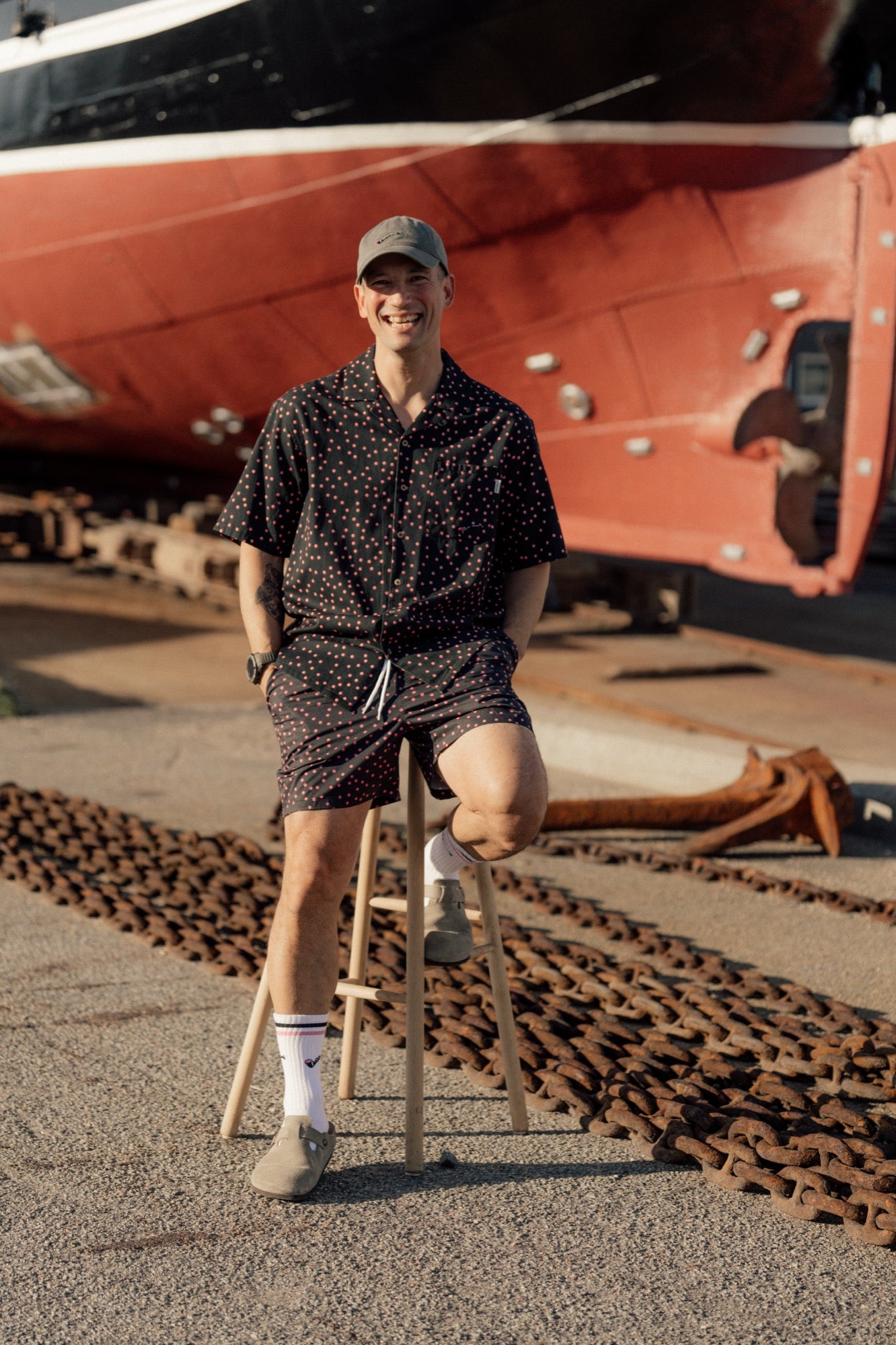 LAKOR Sprinkle Lakridspibe Swim Shorts Shorts Moonless Night