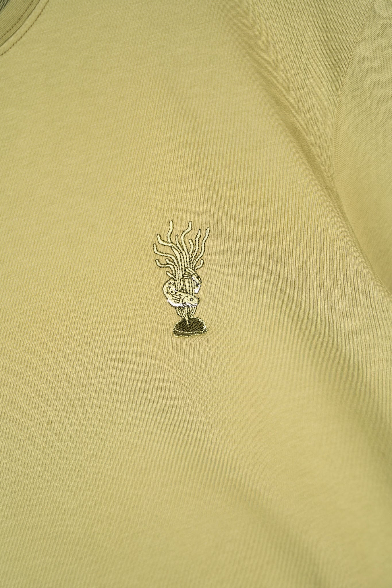 LAKOR Stenbanken T-shirt T-Shirt Mosstone