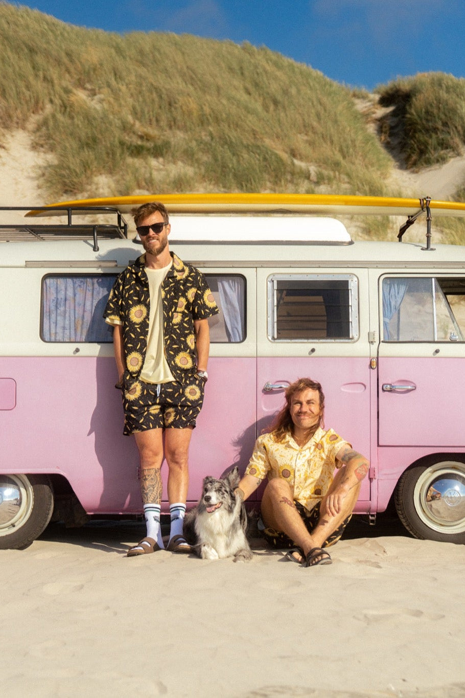 LAKOR Sunflower Swim Shorts Shorts Moonless Night