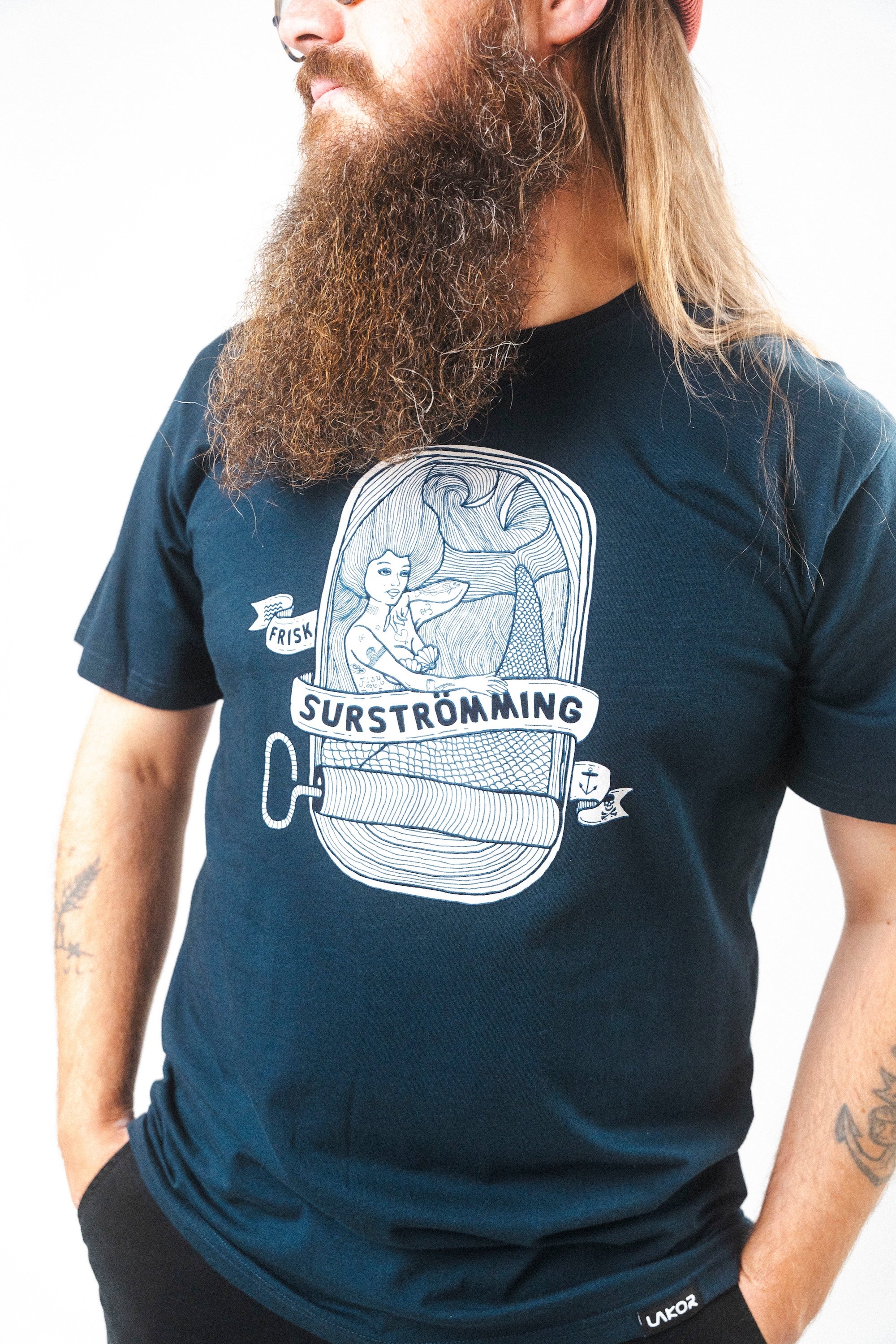 LAKOR Surströmming T-shirt T-Shirt Blueberry