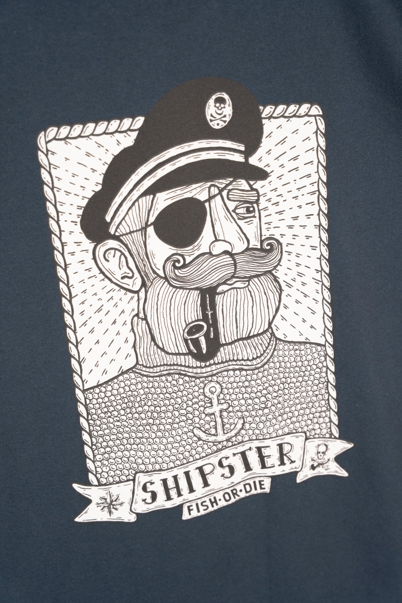 Ten Years At Sea T-shirt - Blueberry