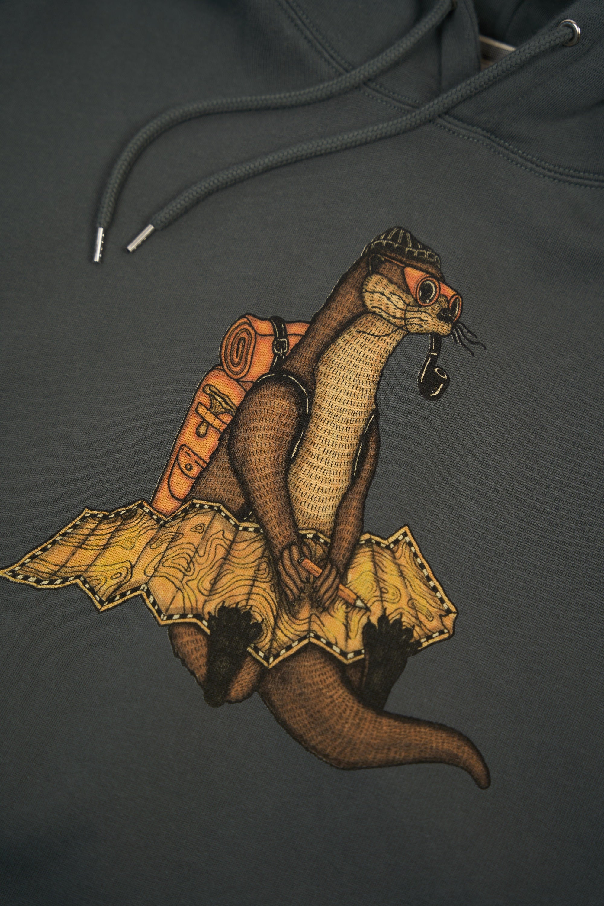 LAKOR The Otter Way Hoodie Sweatshirt Urban Chic
