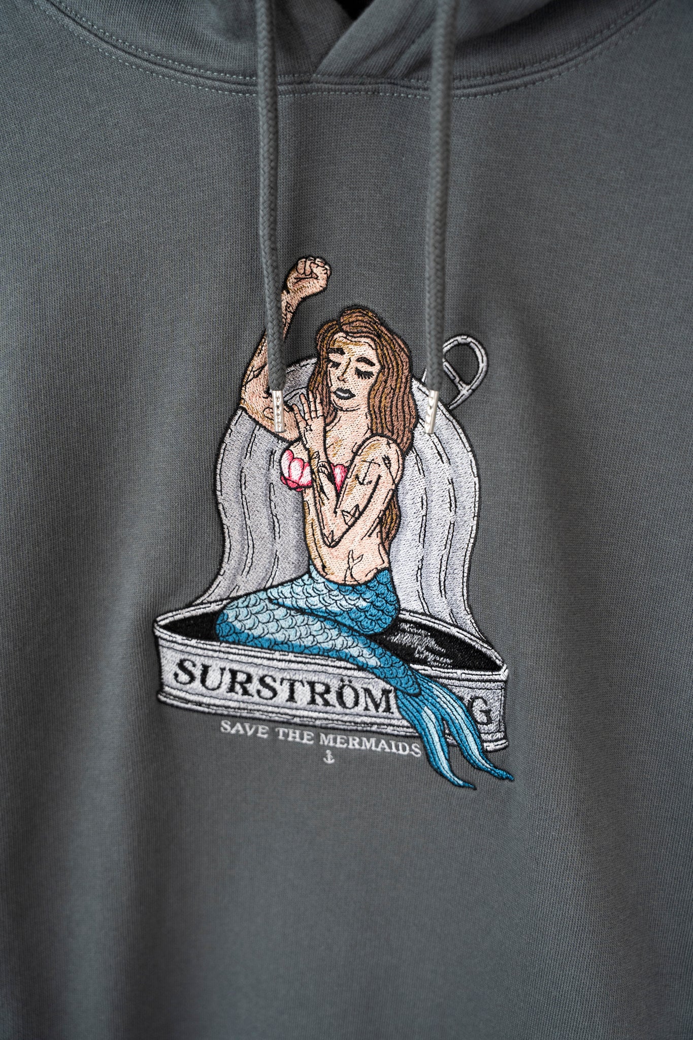 LAKOR Tinned Mermaid Hoodie Sweatshirt Urban Chic