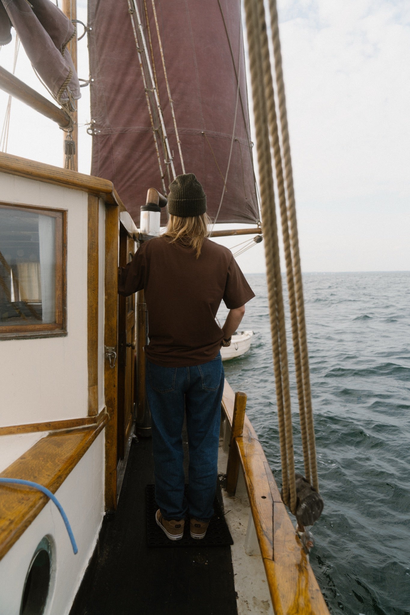 LAKOR Tinned Mermaid T-shirt T-Shirt Chicory Coffee