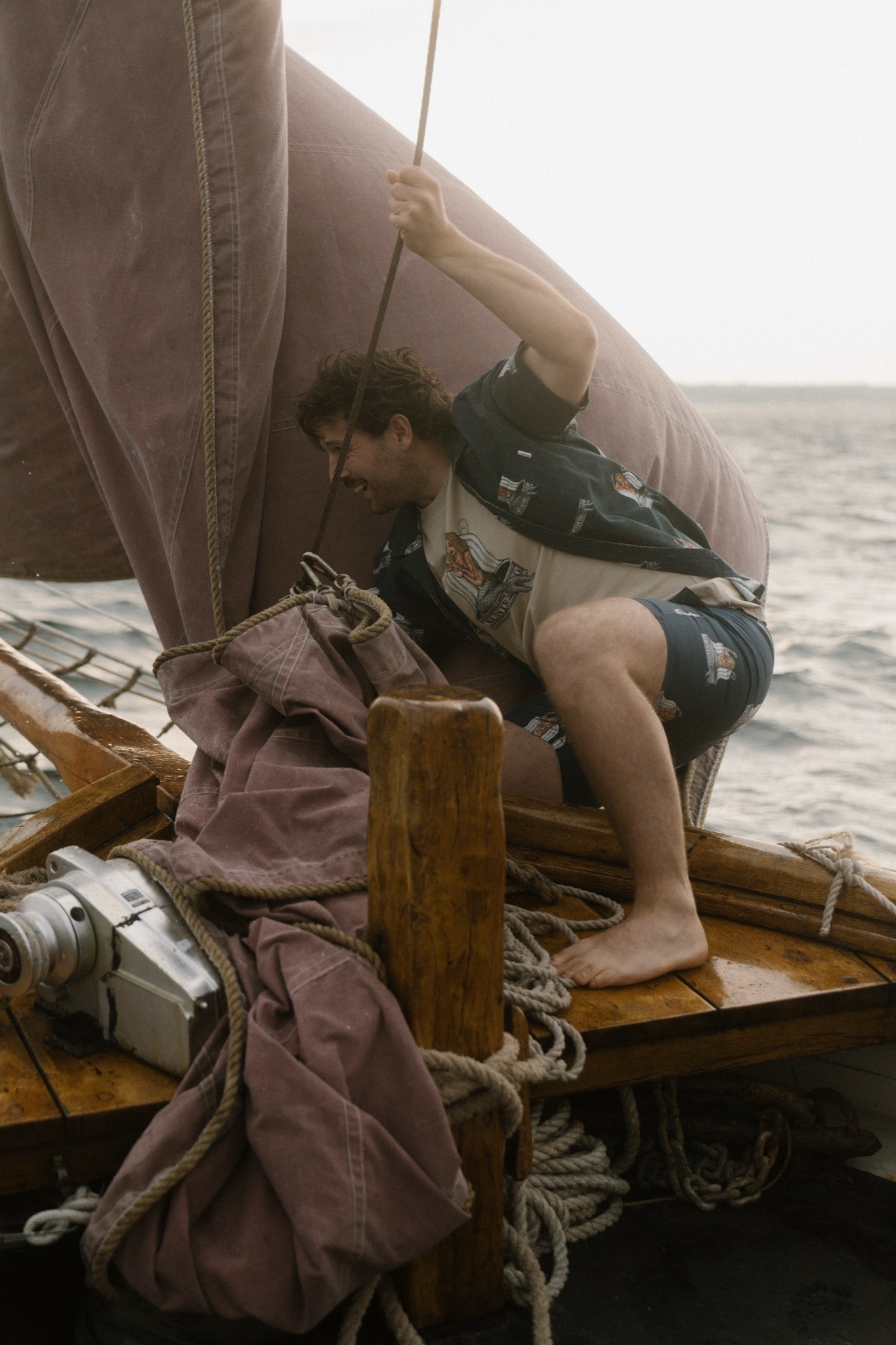 LAKOR Tinned Mermaid T-shirt T-Shirt White Pepper