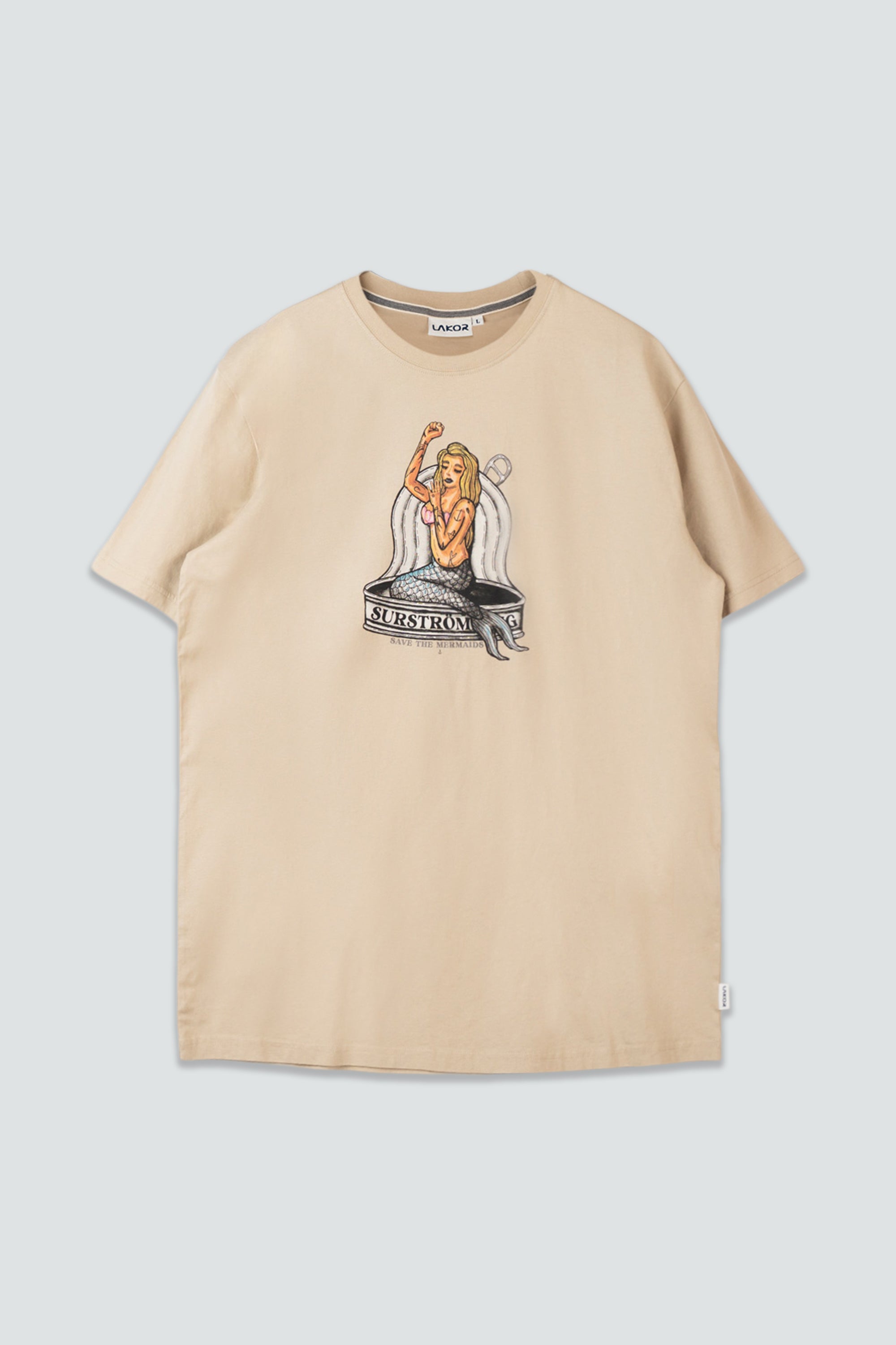 LAKOR Tinned Mermaid T-shirt T-Shirt White Pepper