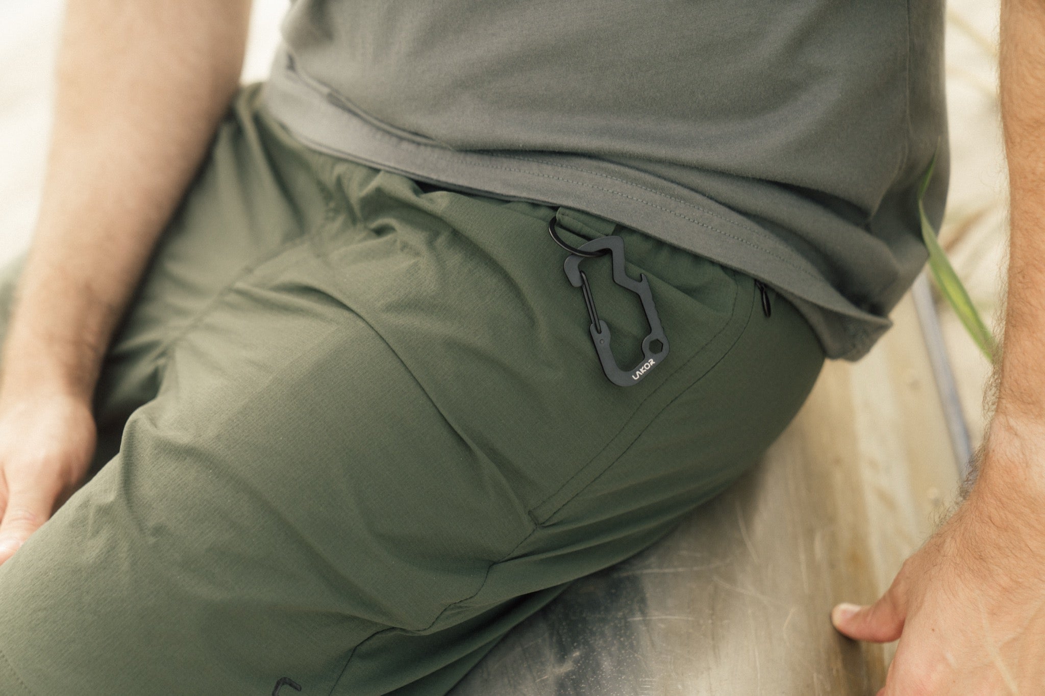 LAKOR Travel Shorts Shorts Duffel Bag