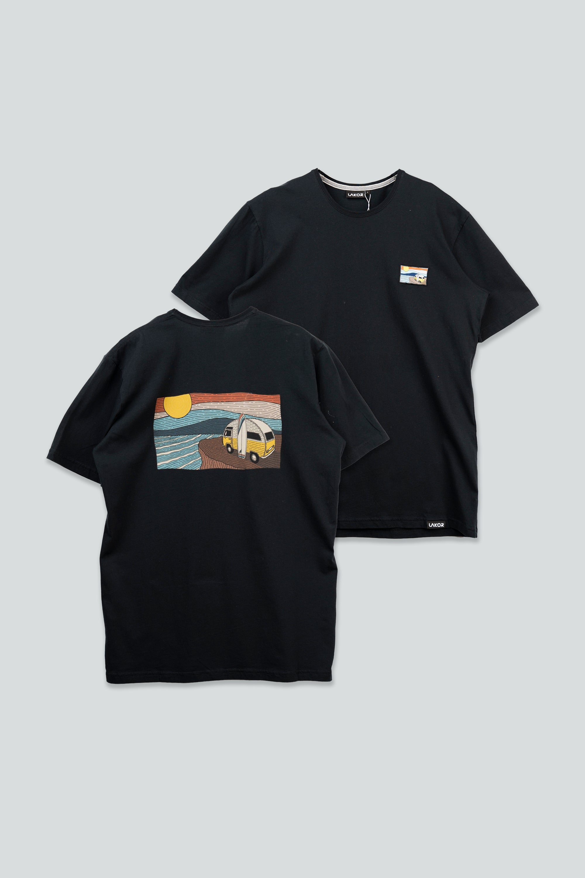 LAKOR Trippin' T-shirt T-Shirt Moonless Night