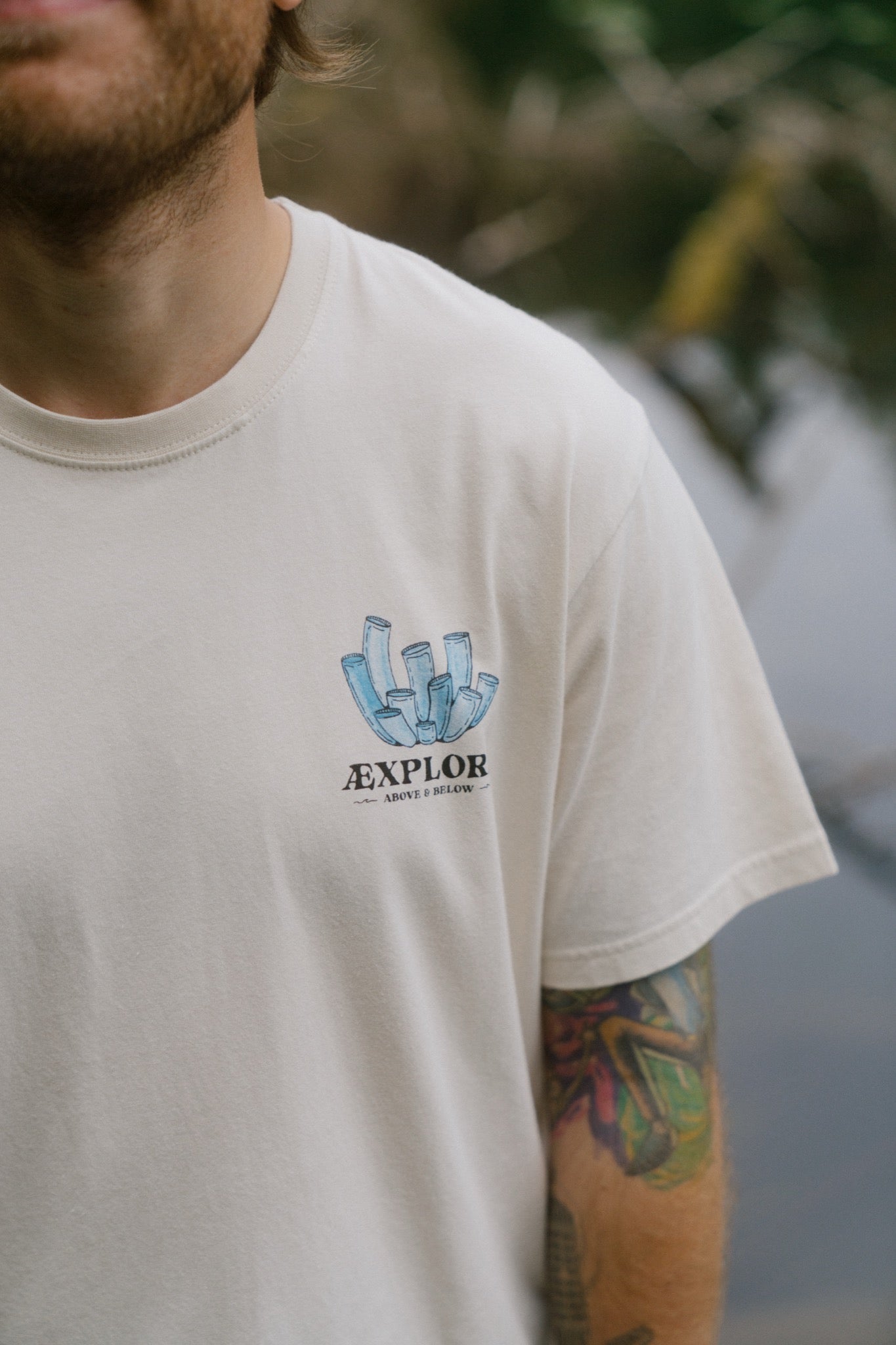 LAKOR Underwater Garden T-shirt T-Shirt Rainy Day