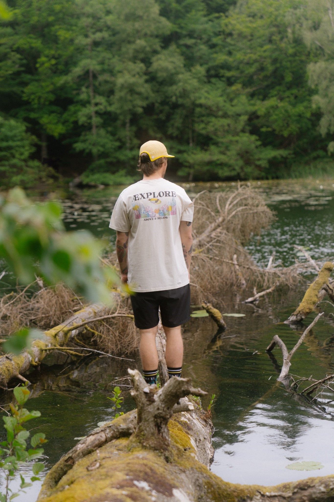 LAKOR Underwater Garden T-shirt T-Shirt Rainy Day