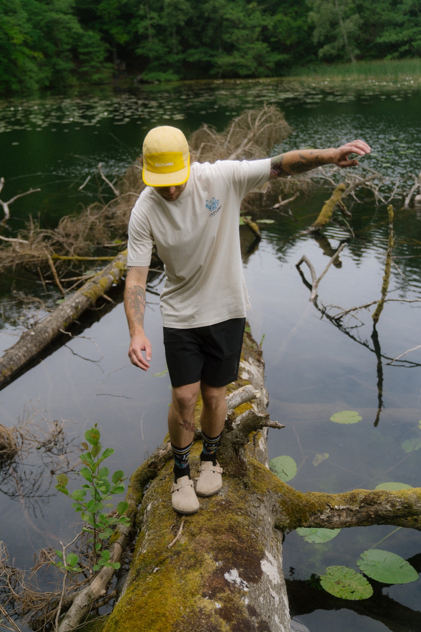 LAKOR Underwater Garden T-shirt T-Shirt Rainy Day