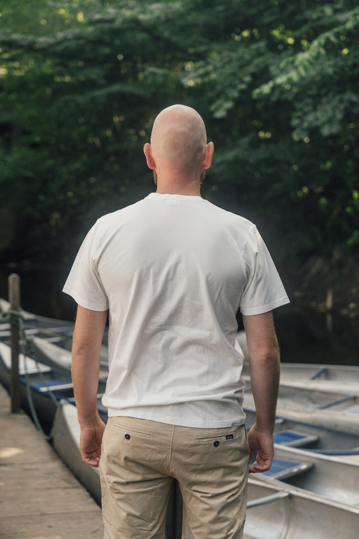 LAKOR VACATION Stone T-shirt T-Shirt Star White