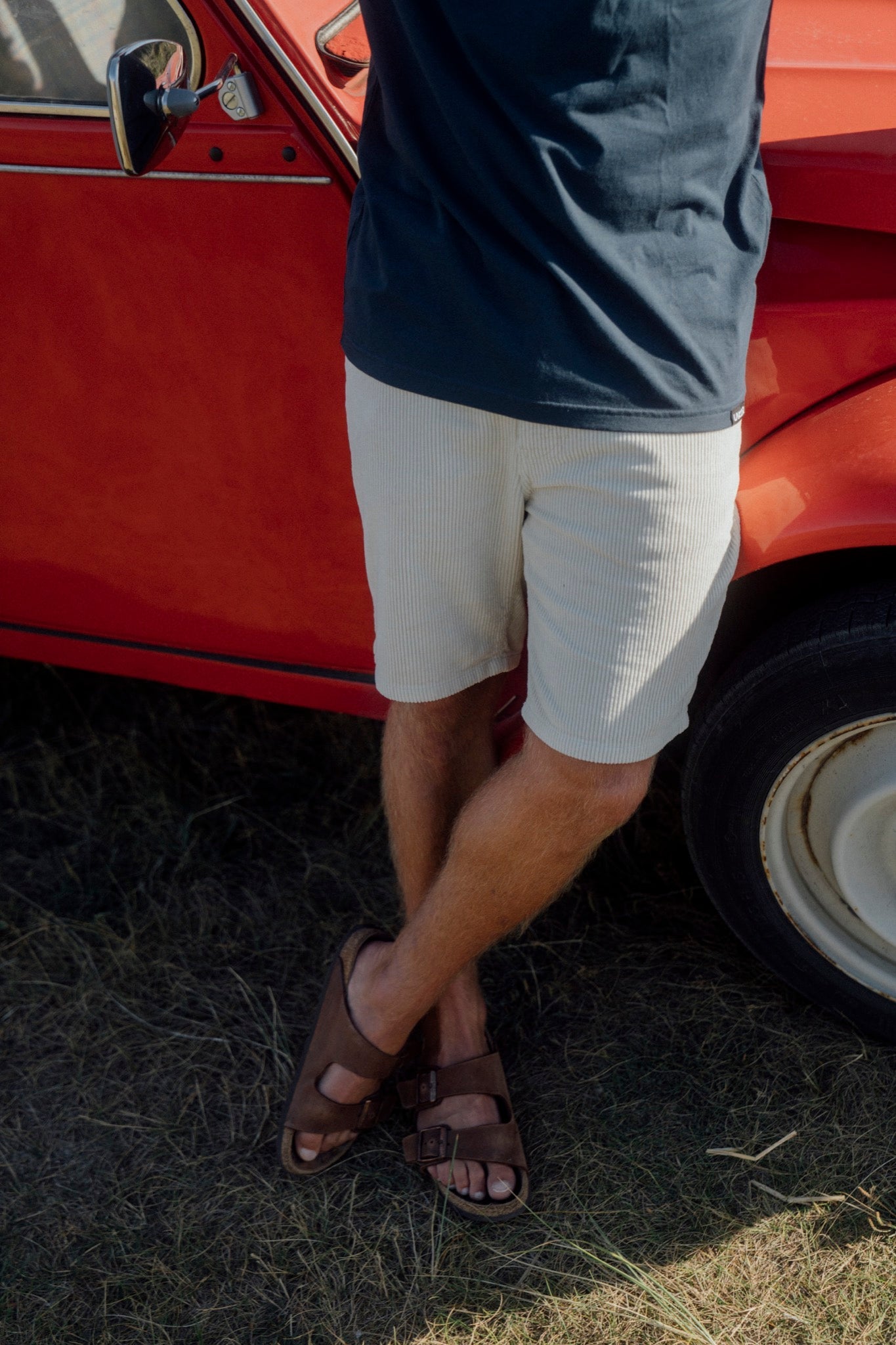 Velvet Shorts - Off White