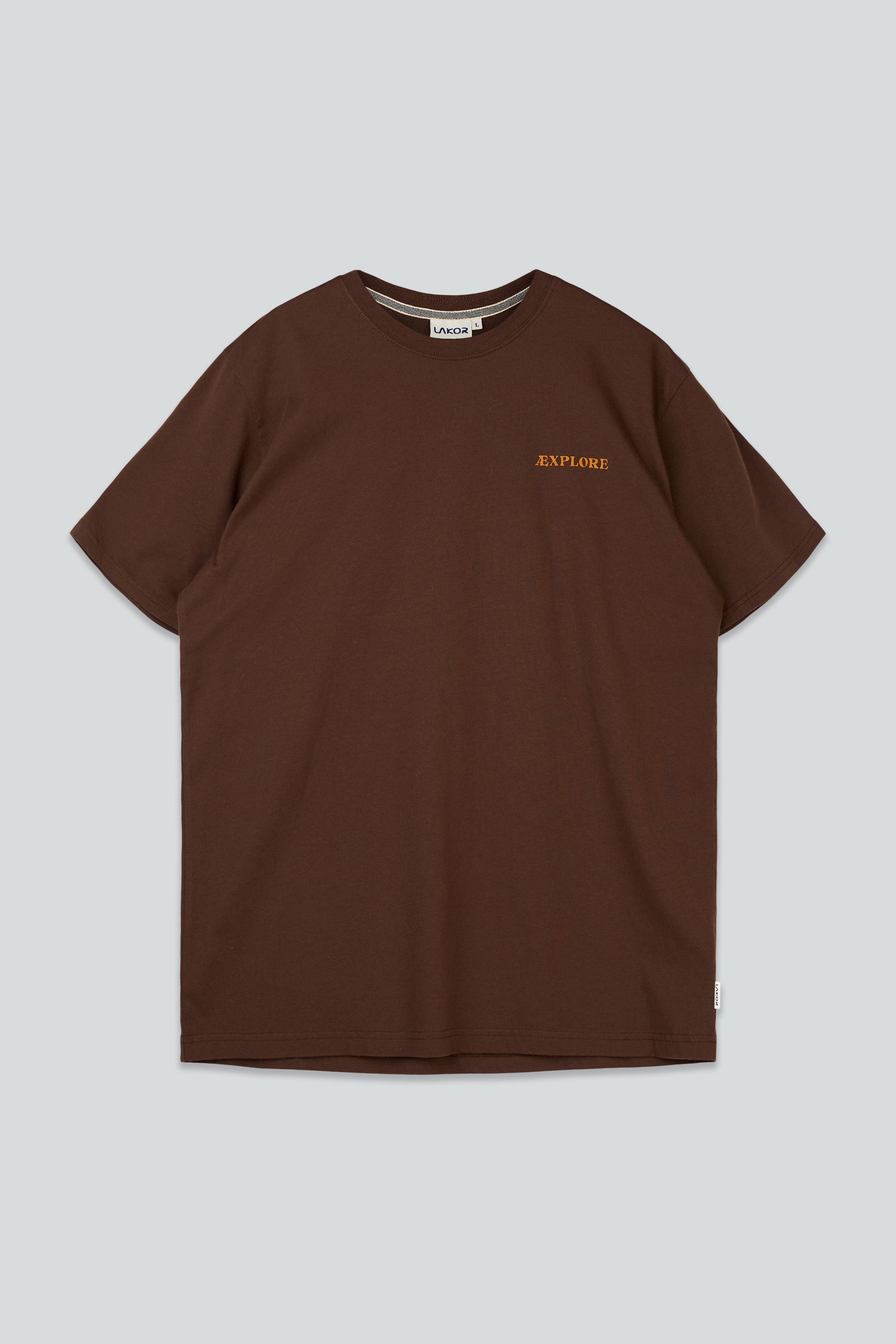 LAKOR Yoga Moose T-shirt T-Shirt Chicory Coffee