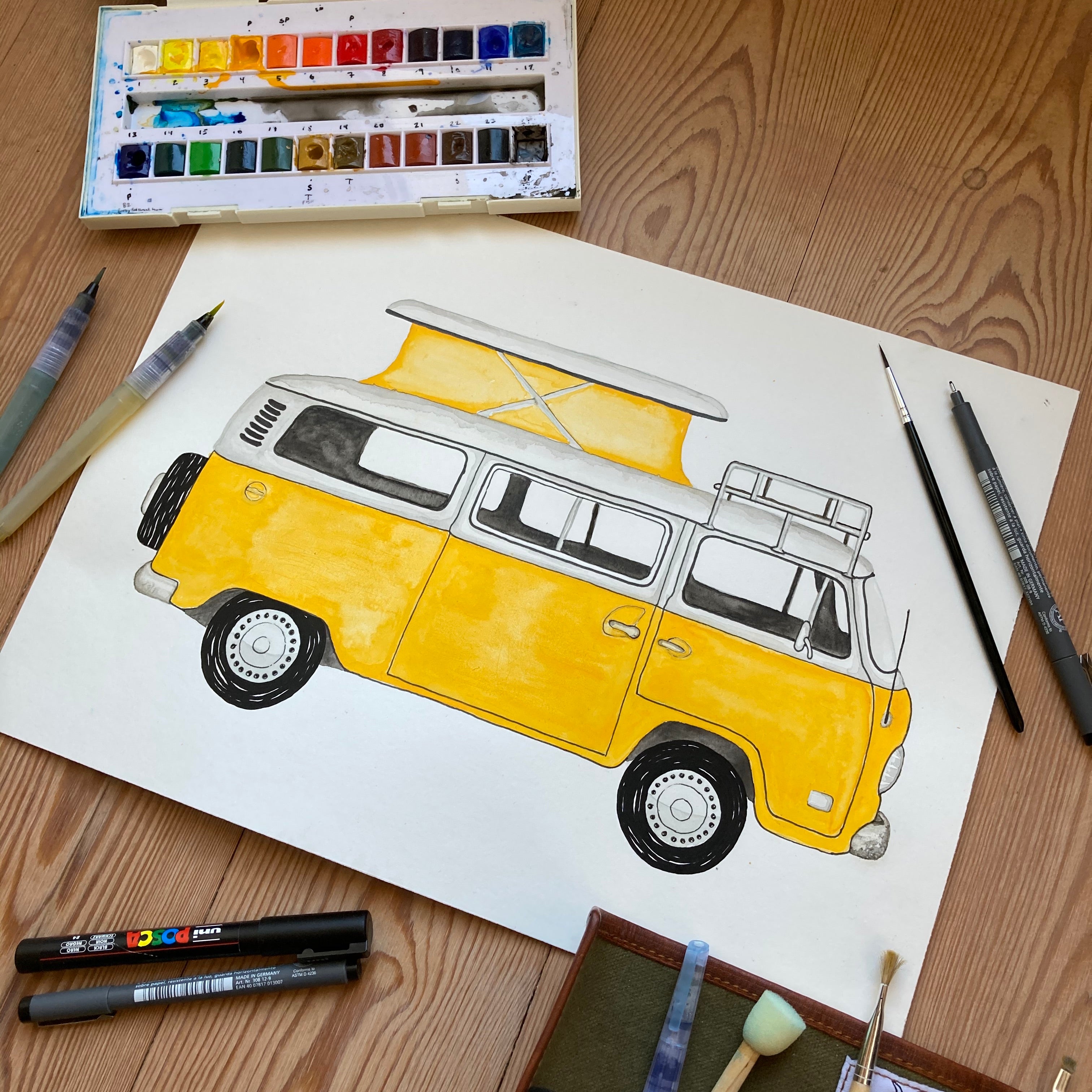 Van Life Plakat