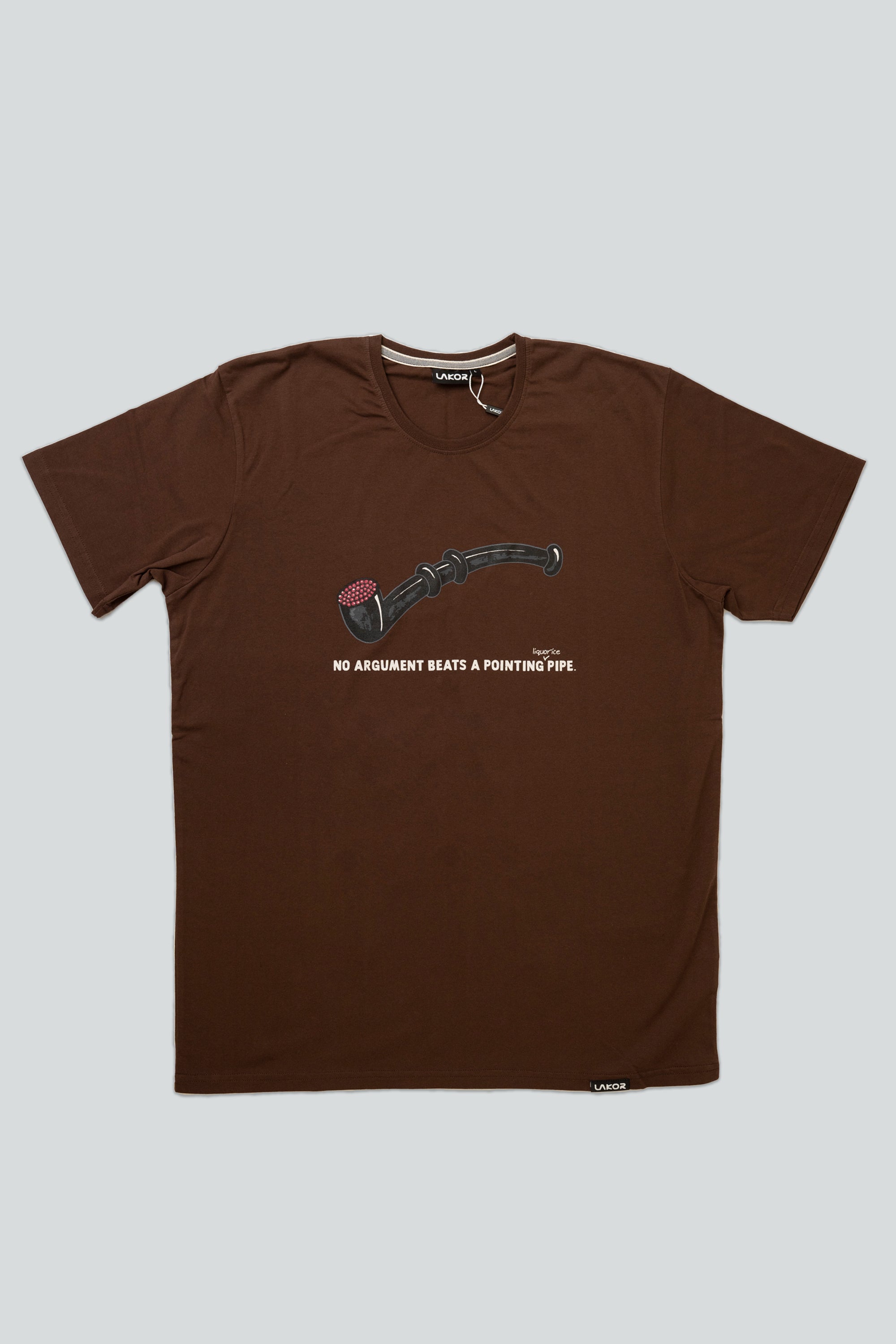 Lakridspibe T-shirt (Chicory Coffee)
