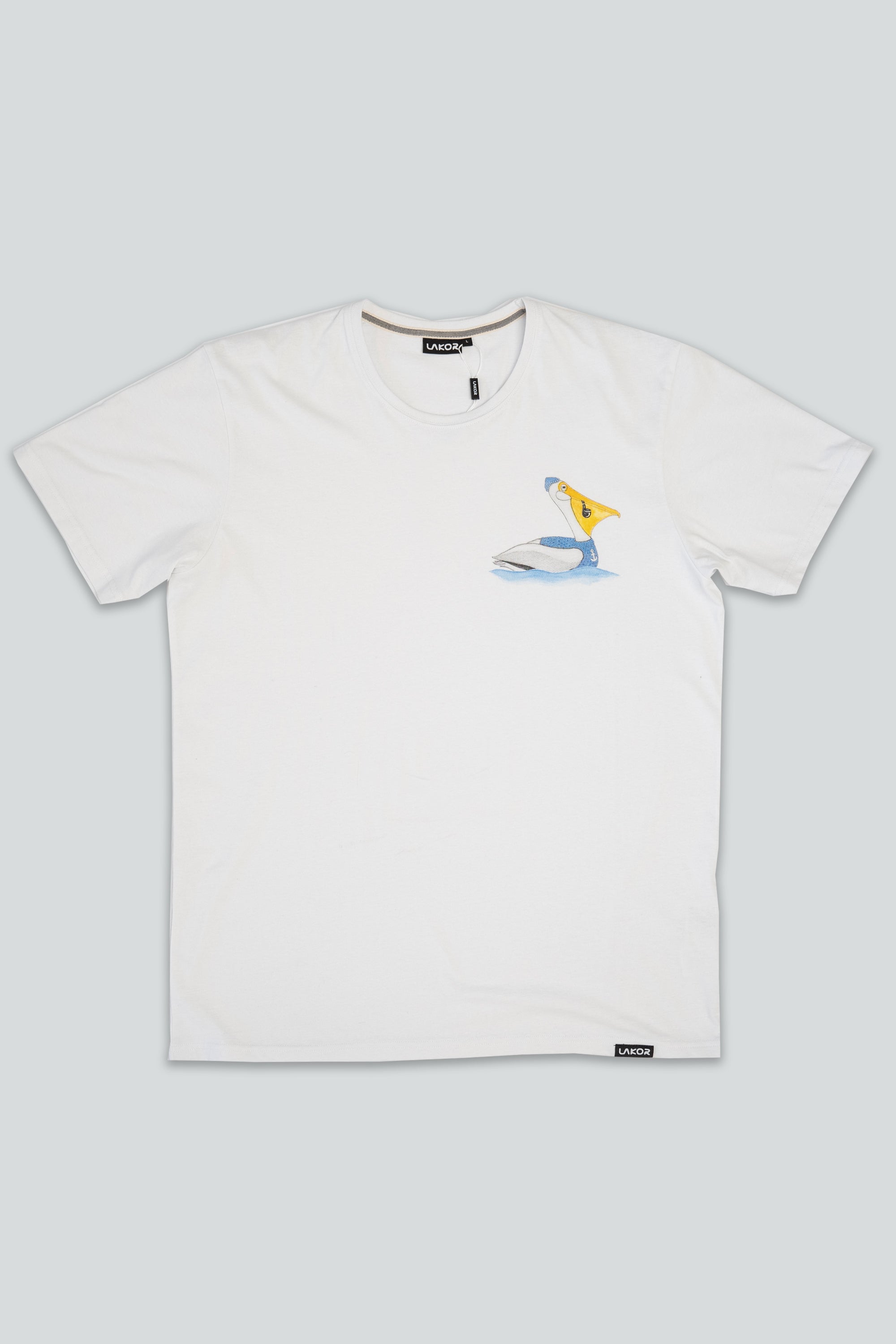 Sailing Pelican T-Shirt (White)