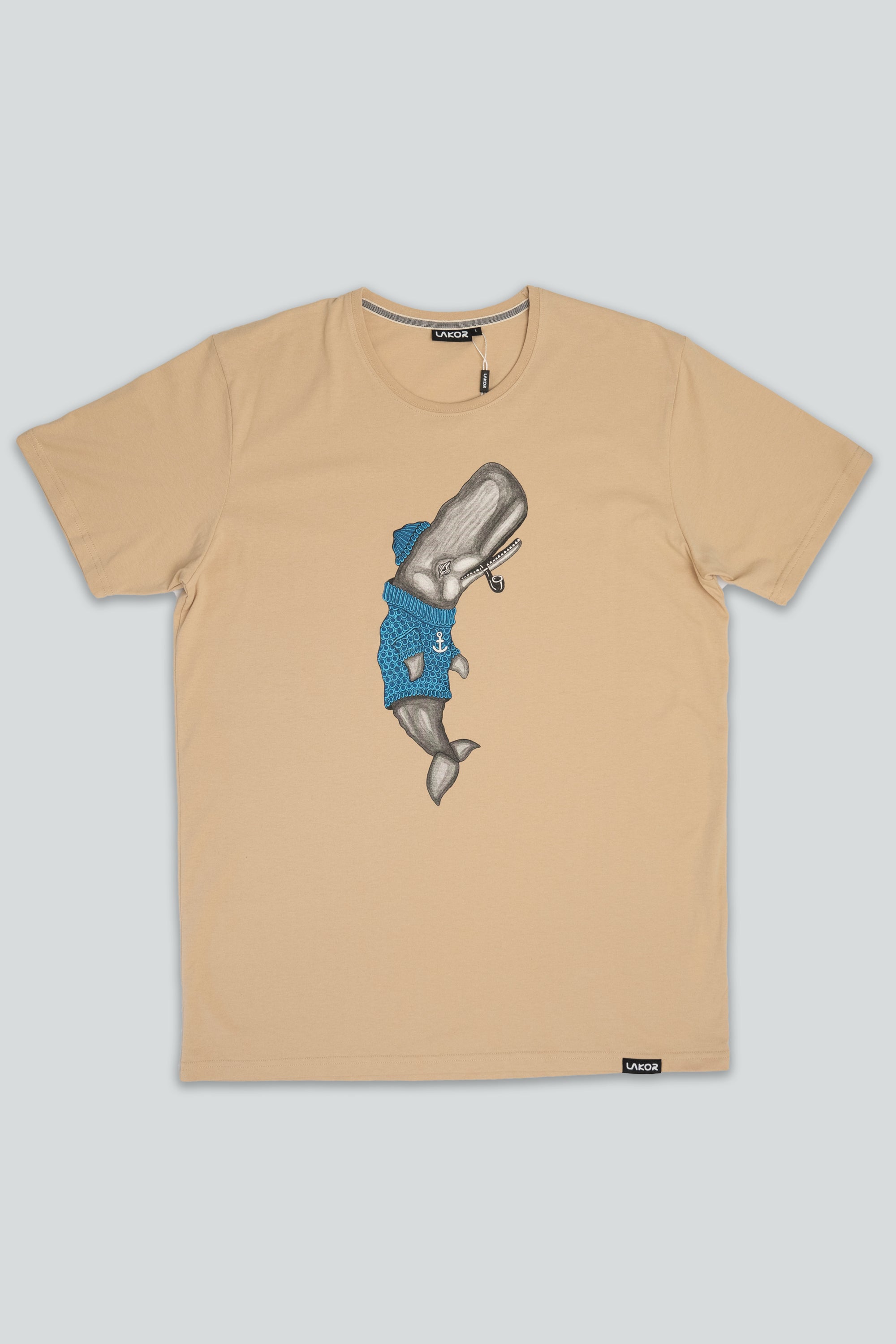 Moby T-Shirt (Light Brown)