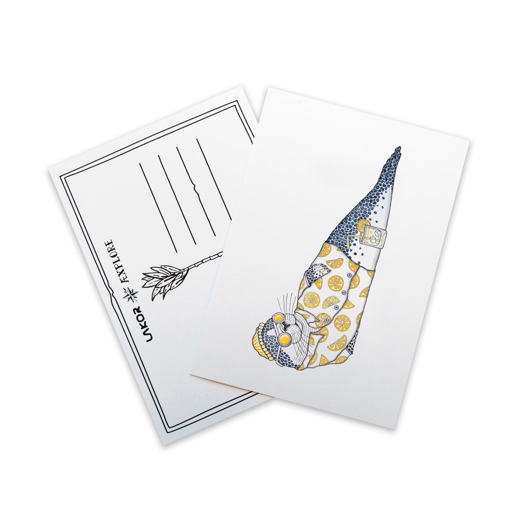 Sunshine Seal Postkarte