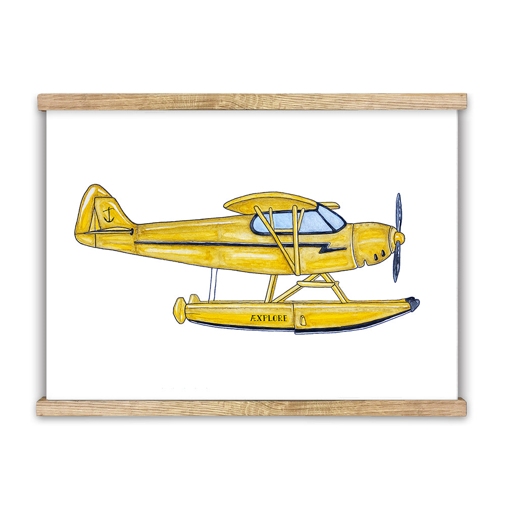 Waterplane Plakat